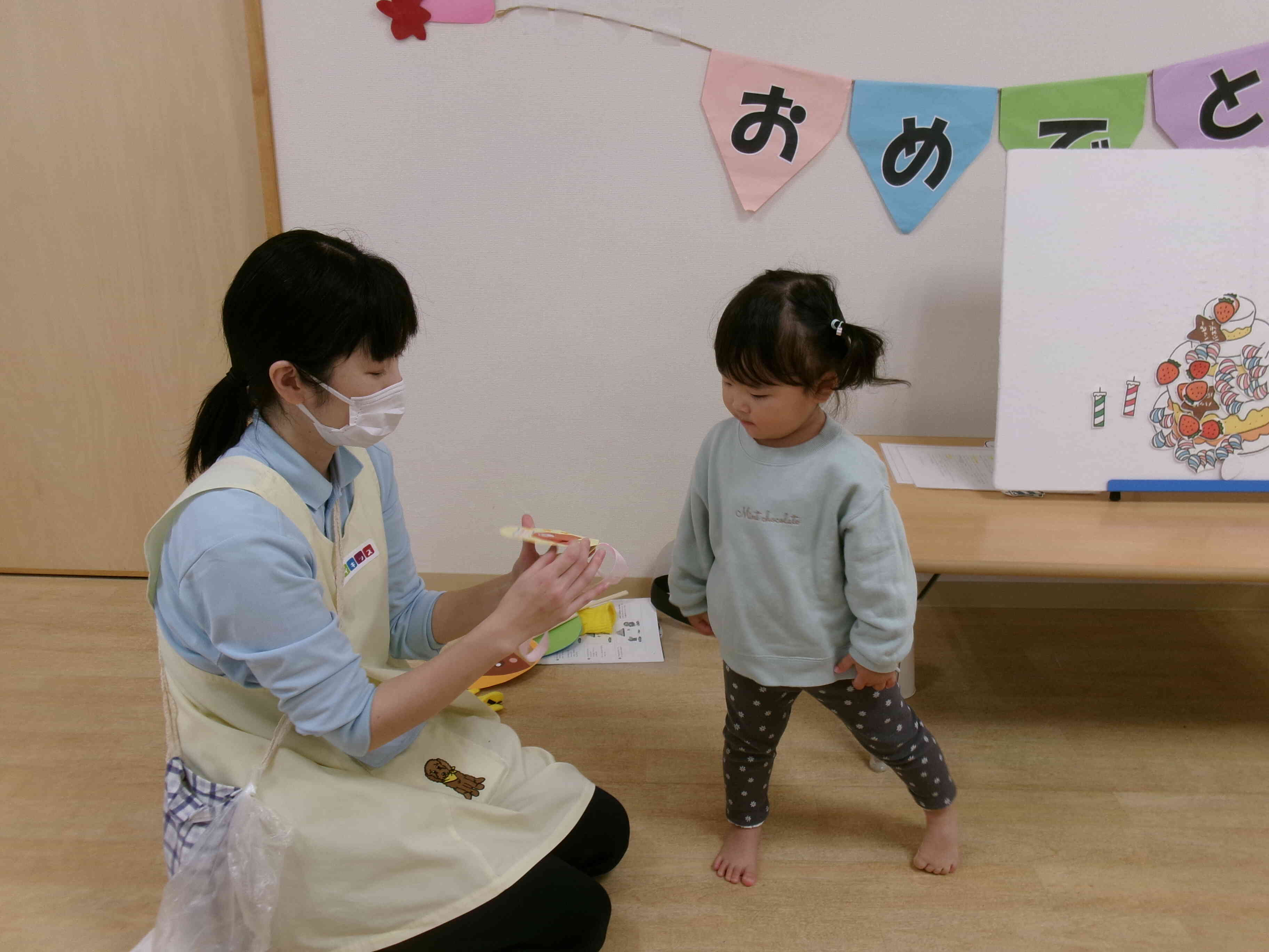 お誕生日おめでとう！元気にすくすく大きくなりますように☆