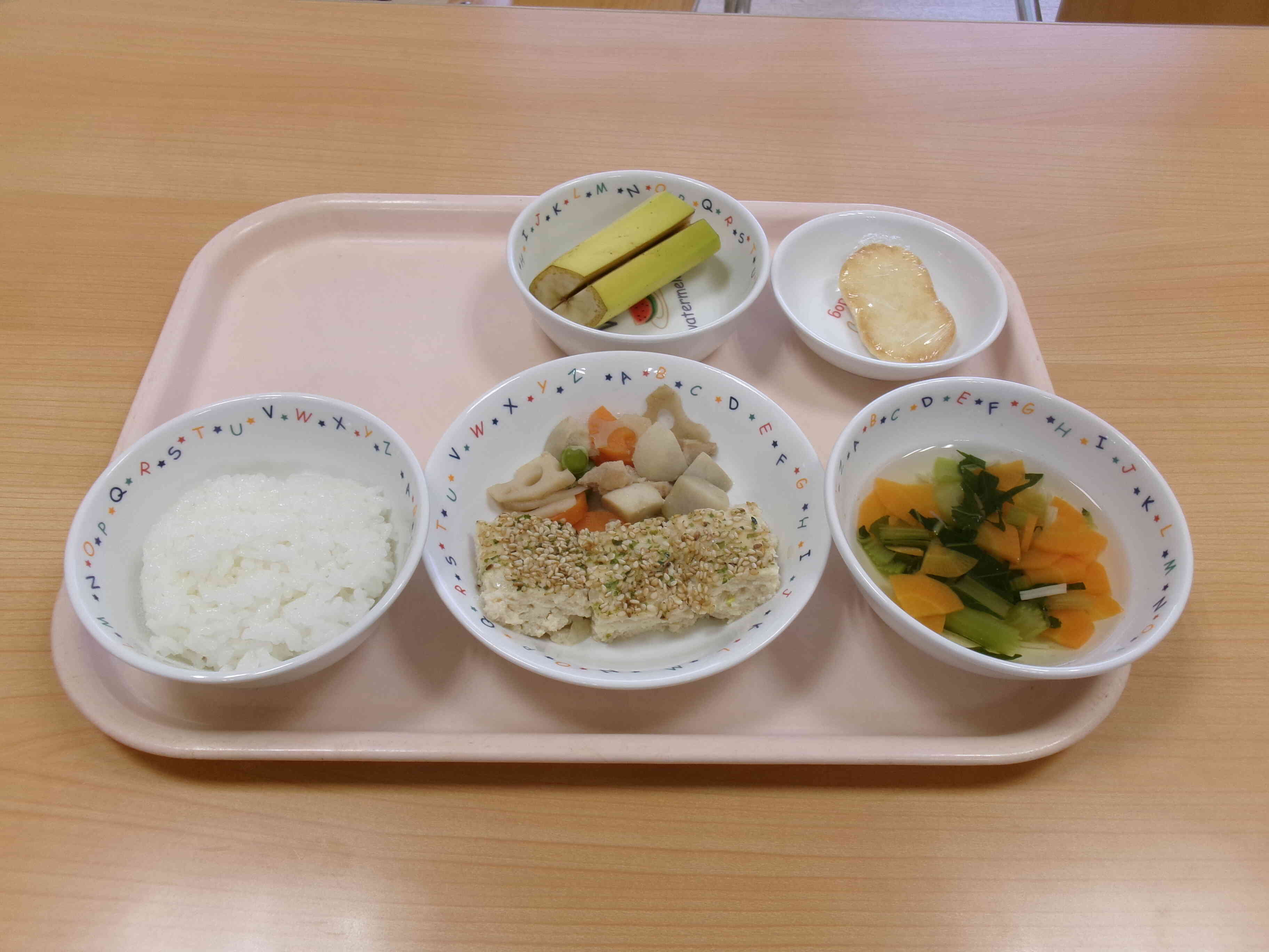 １月　給食（幼児食）