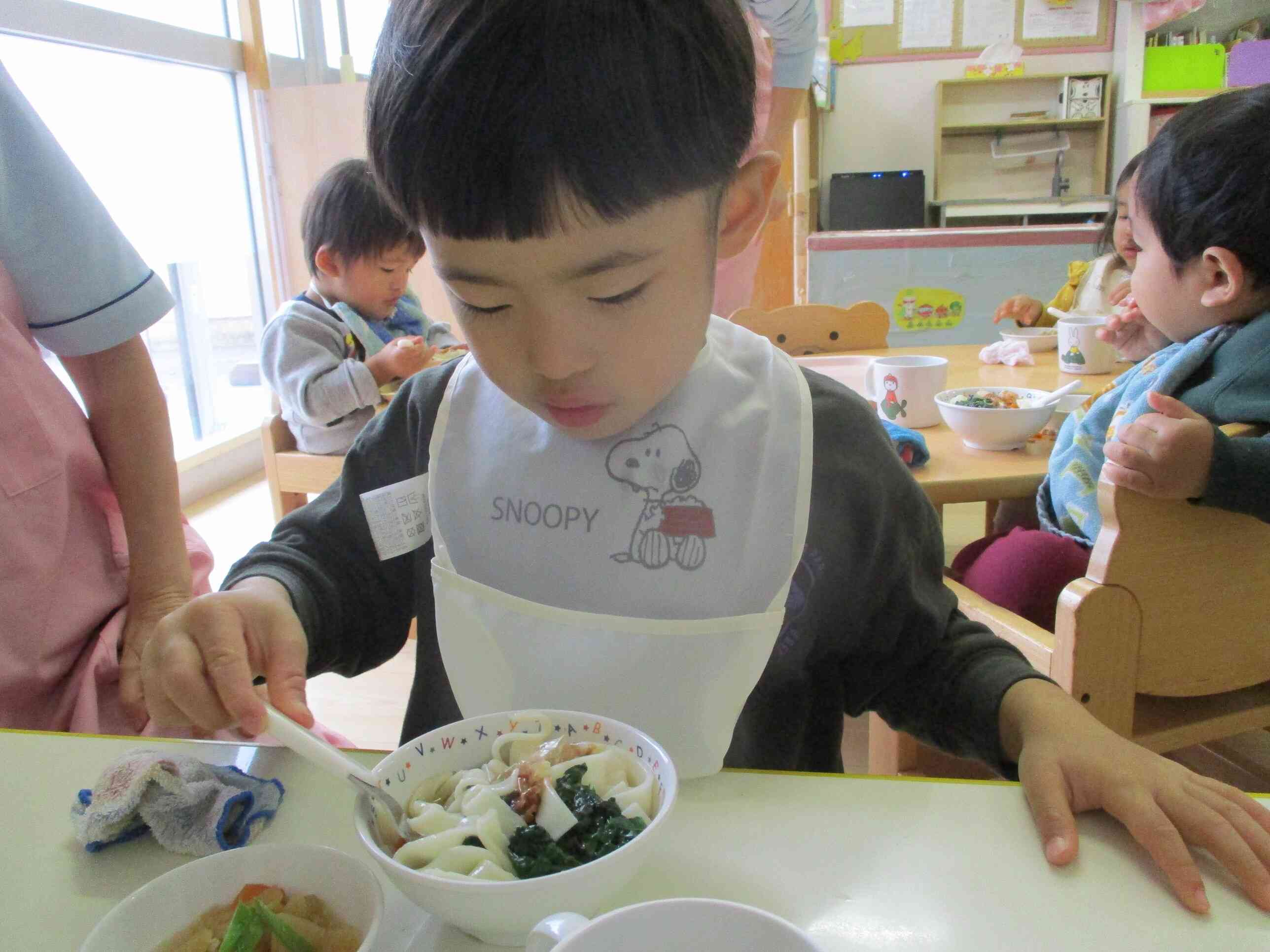 麺がいつもと違うね～