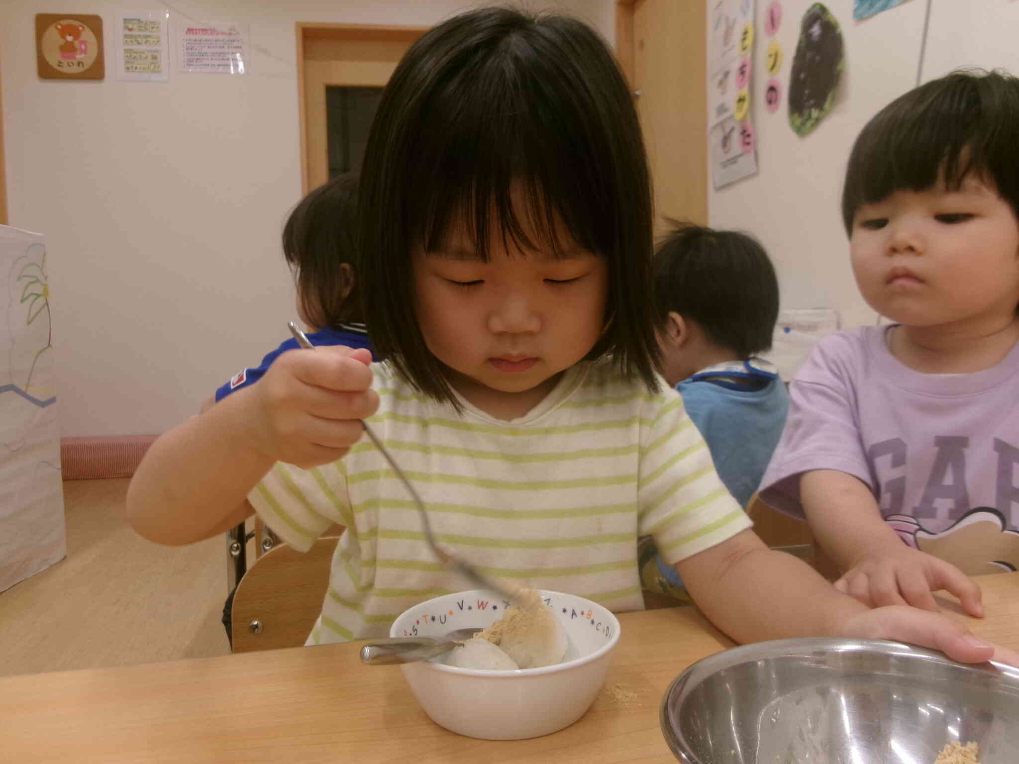 お月見だんごを作ろう（食育活動）