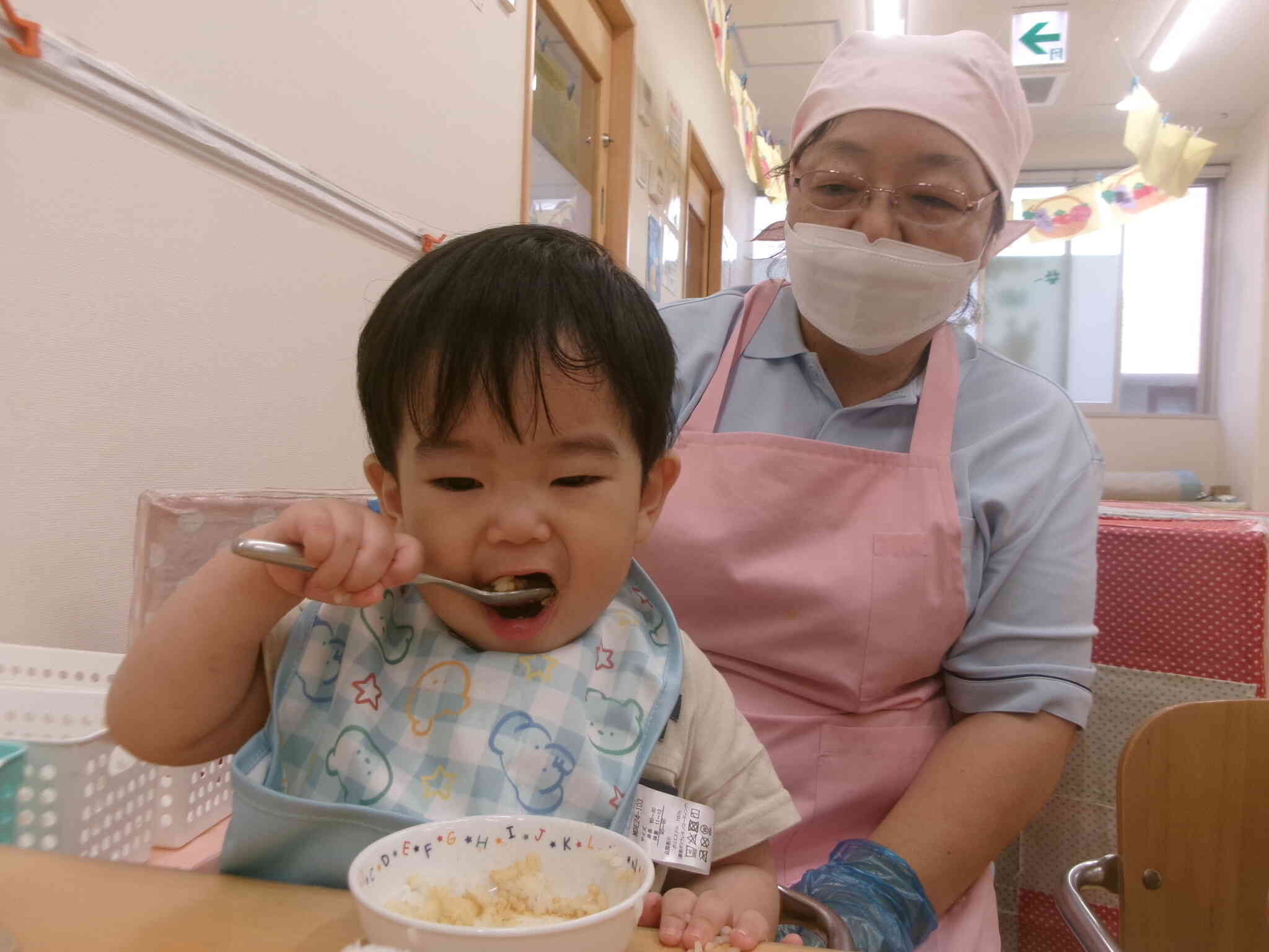 きな粉のおだんご、美味しいね！