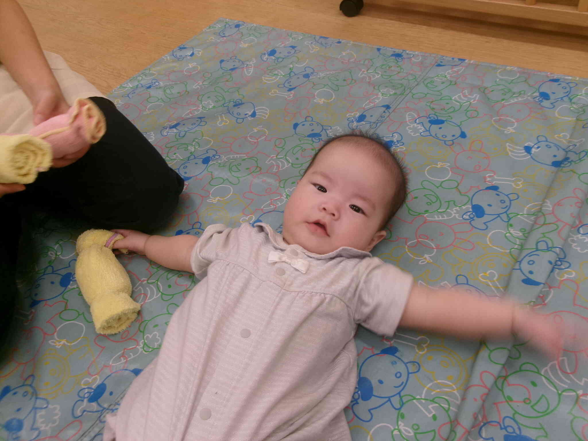 シャカシャカ！自分で振ってみるよ！