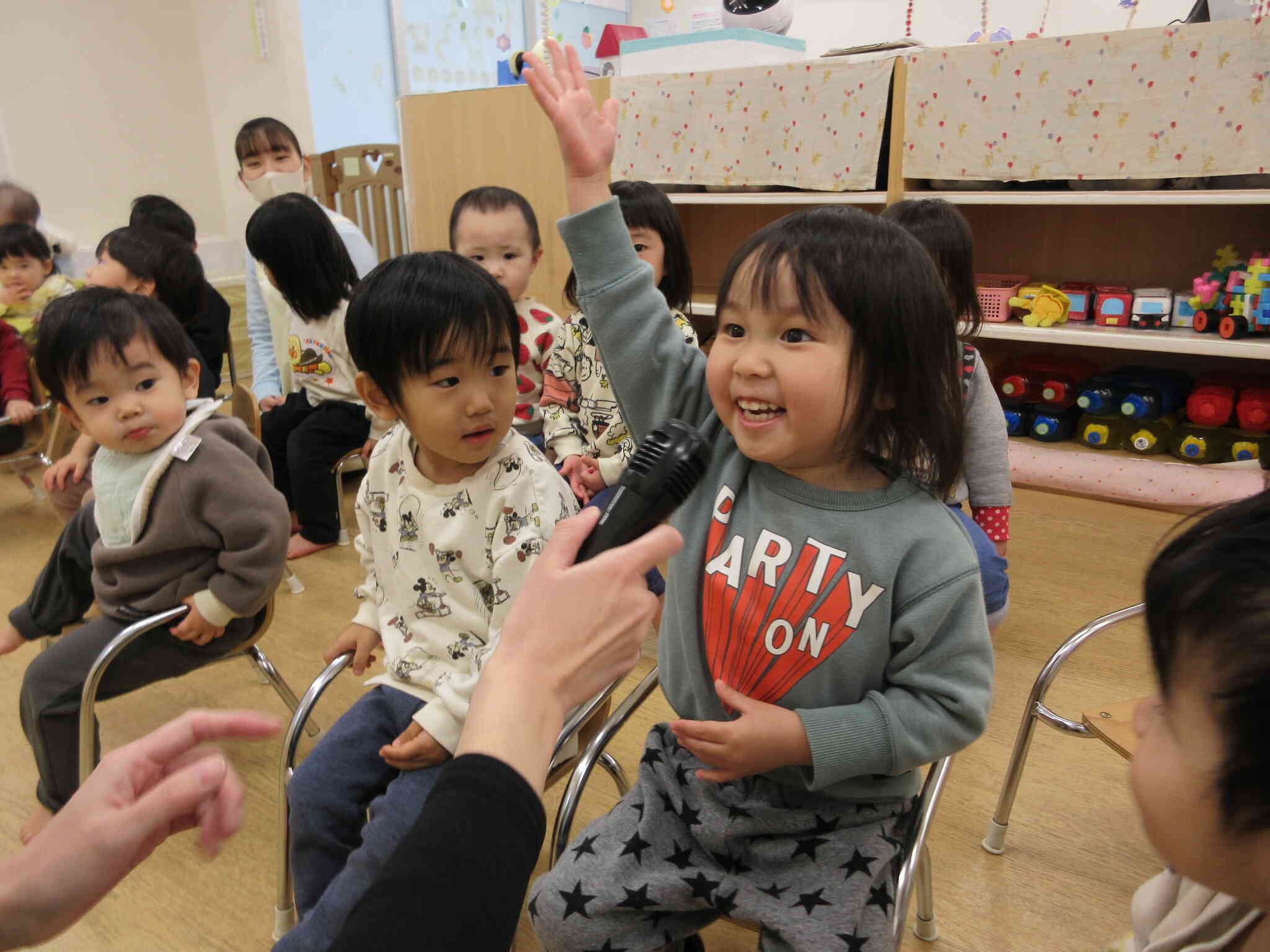 大好きな英語教室の時間です♪