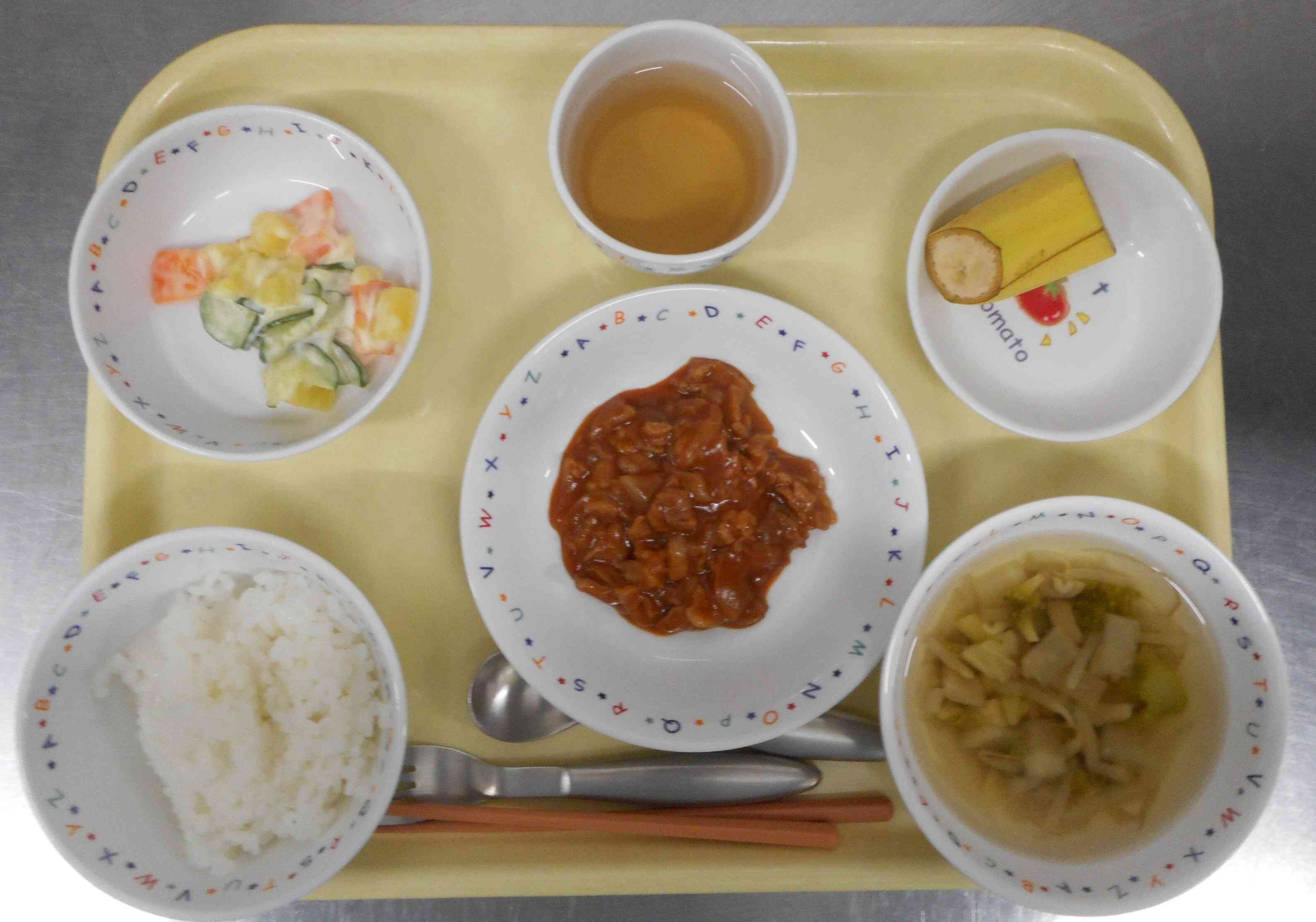 ８月26日（月）の給食