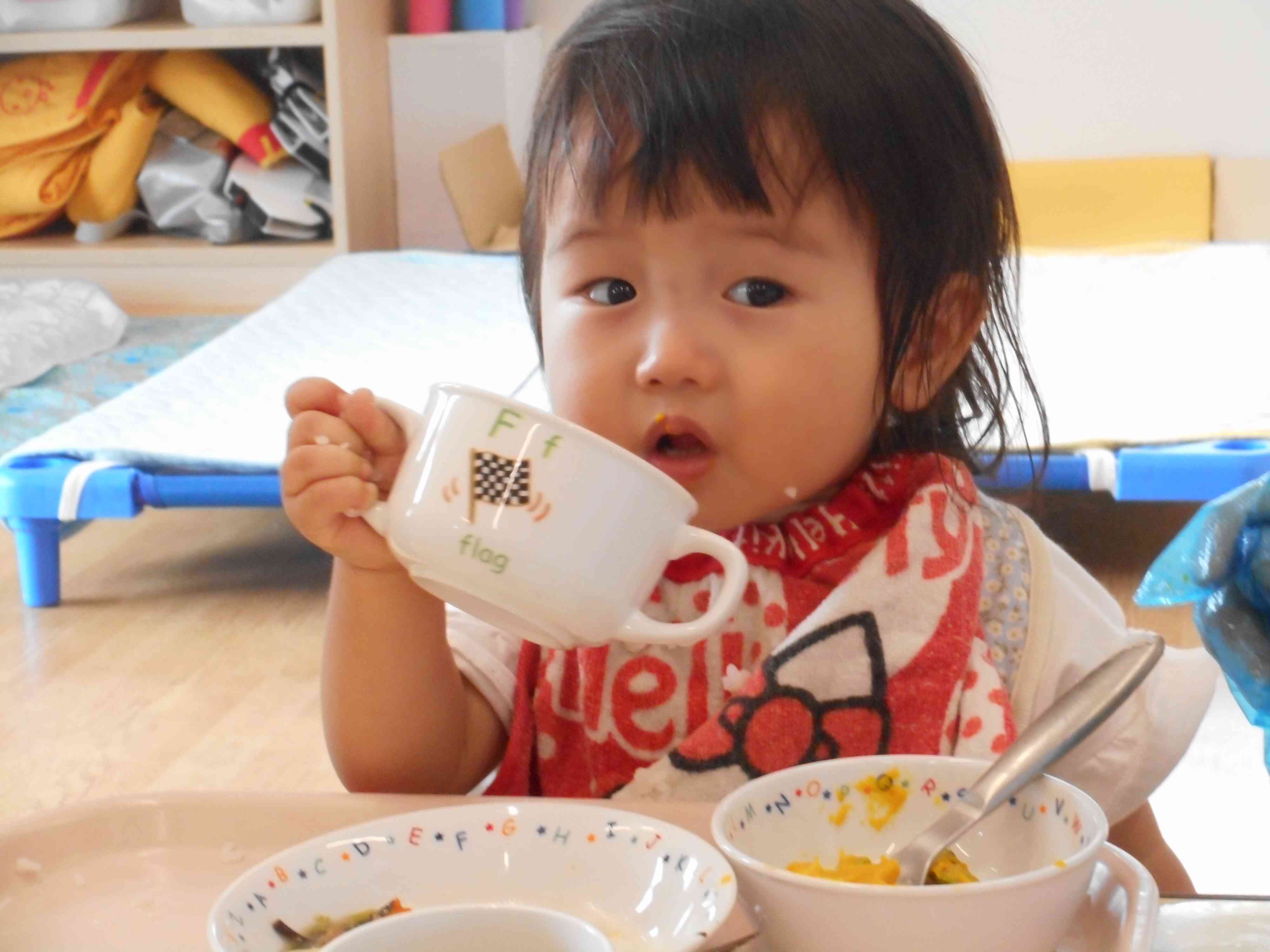 おもいっきり給食（ひよこ・あひる１組）