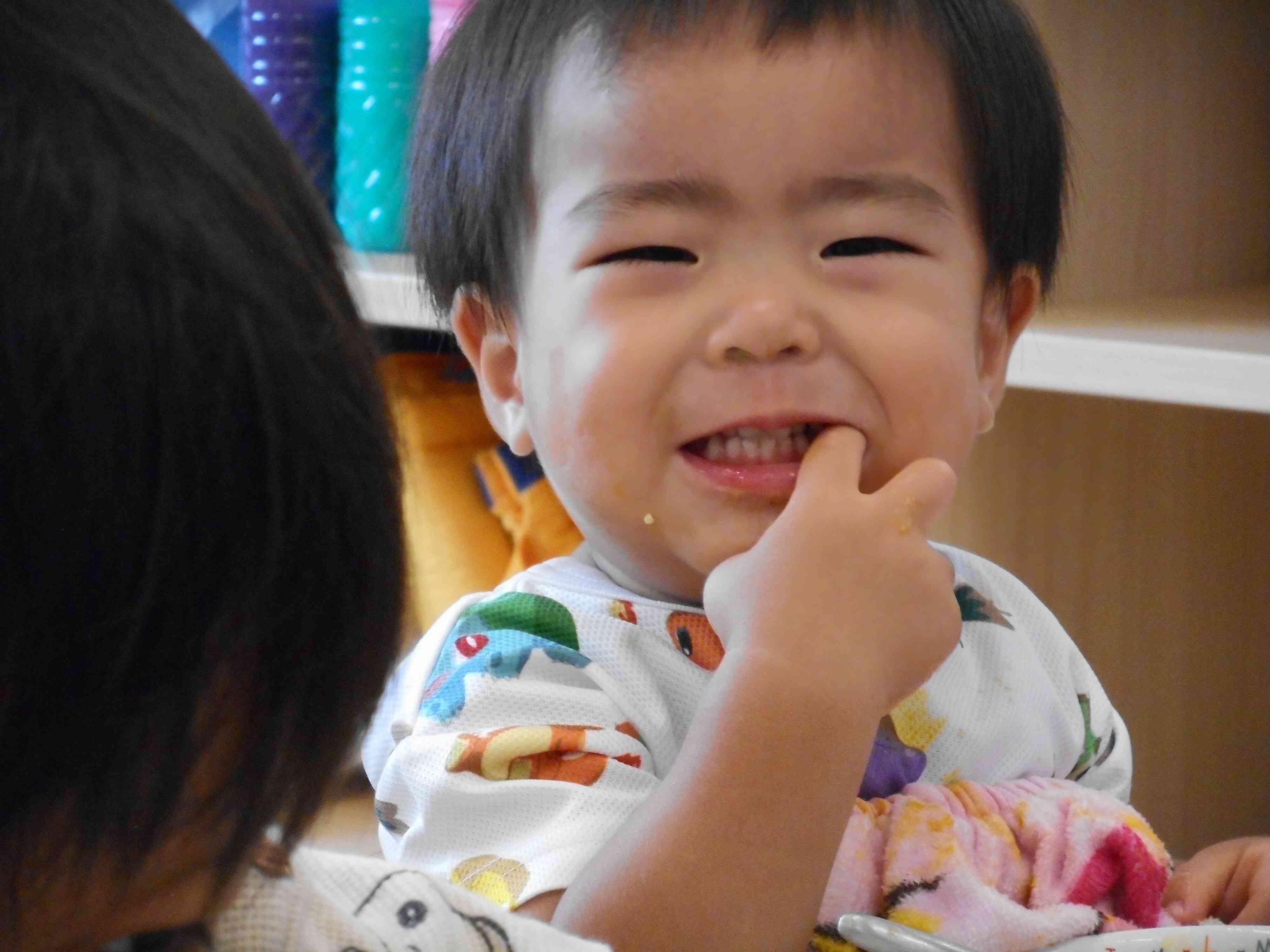 おもいっきり給食（あひる・うさぎ組）