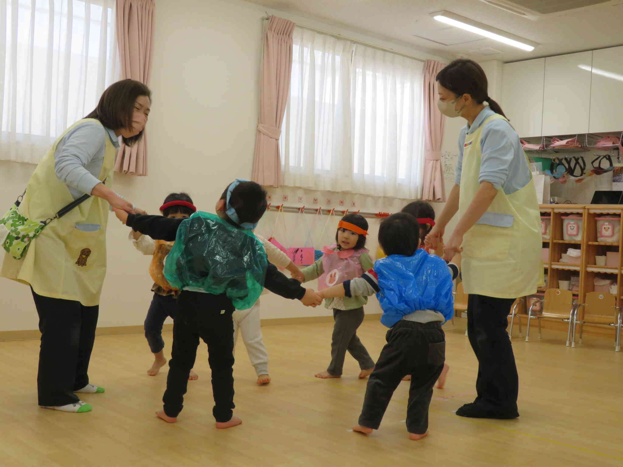 あひる組・ひよこ組　生活発表会の練習☆