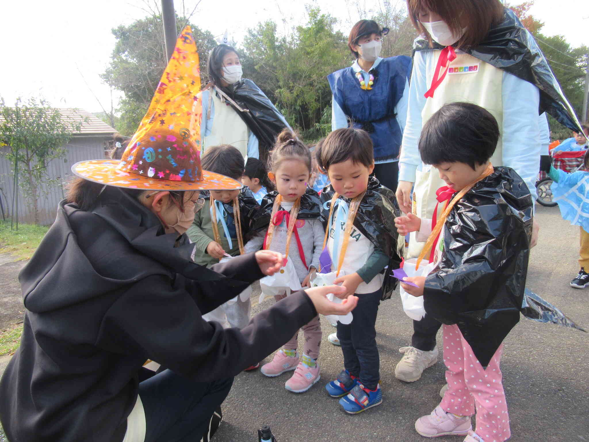 魔女に出会う。