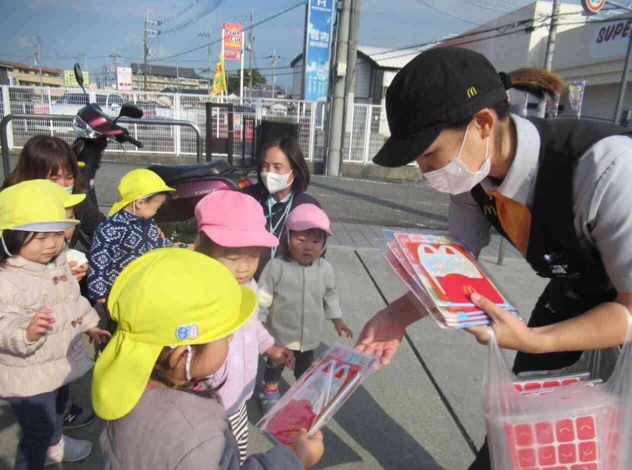 プレゼントのお返しに・・