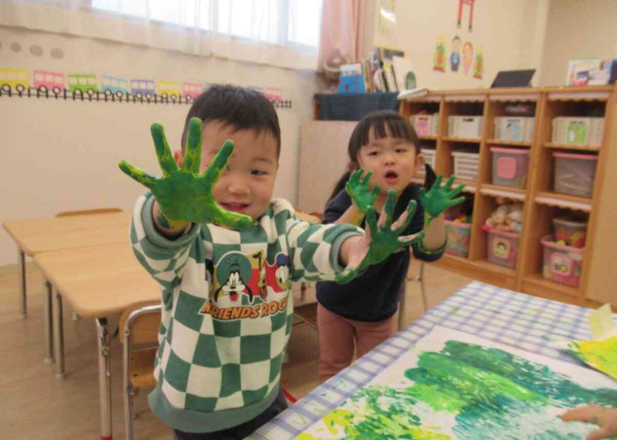 「ガオー」と言いながらポーズを決めてくれたよ♡