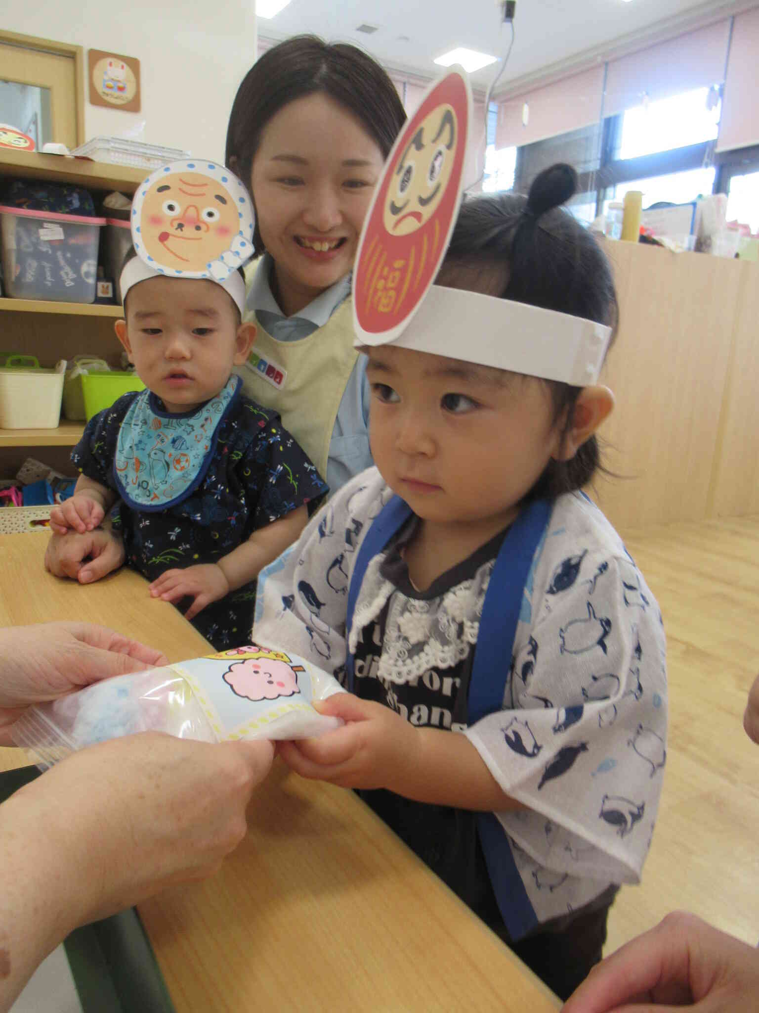 わたがし・おめん　お店やさん