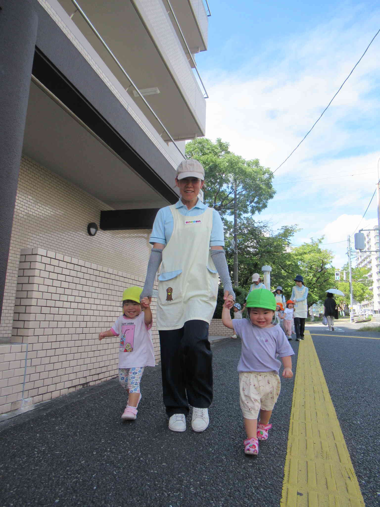 まぶしい日差し