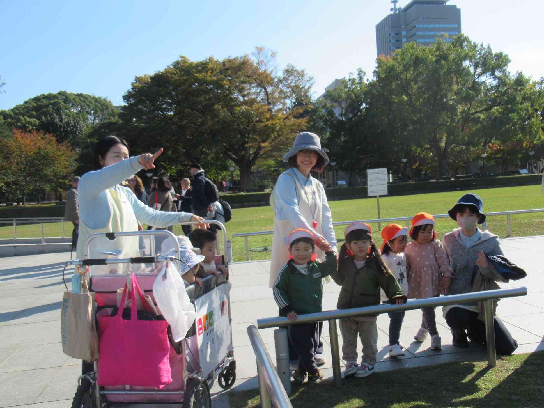 平和公園までお散歩