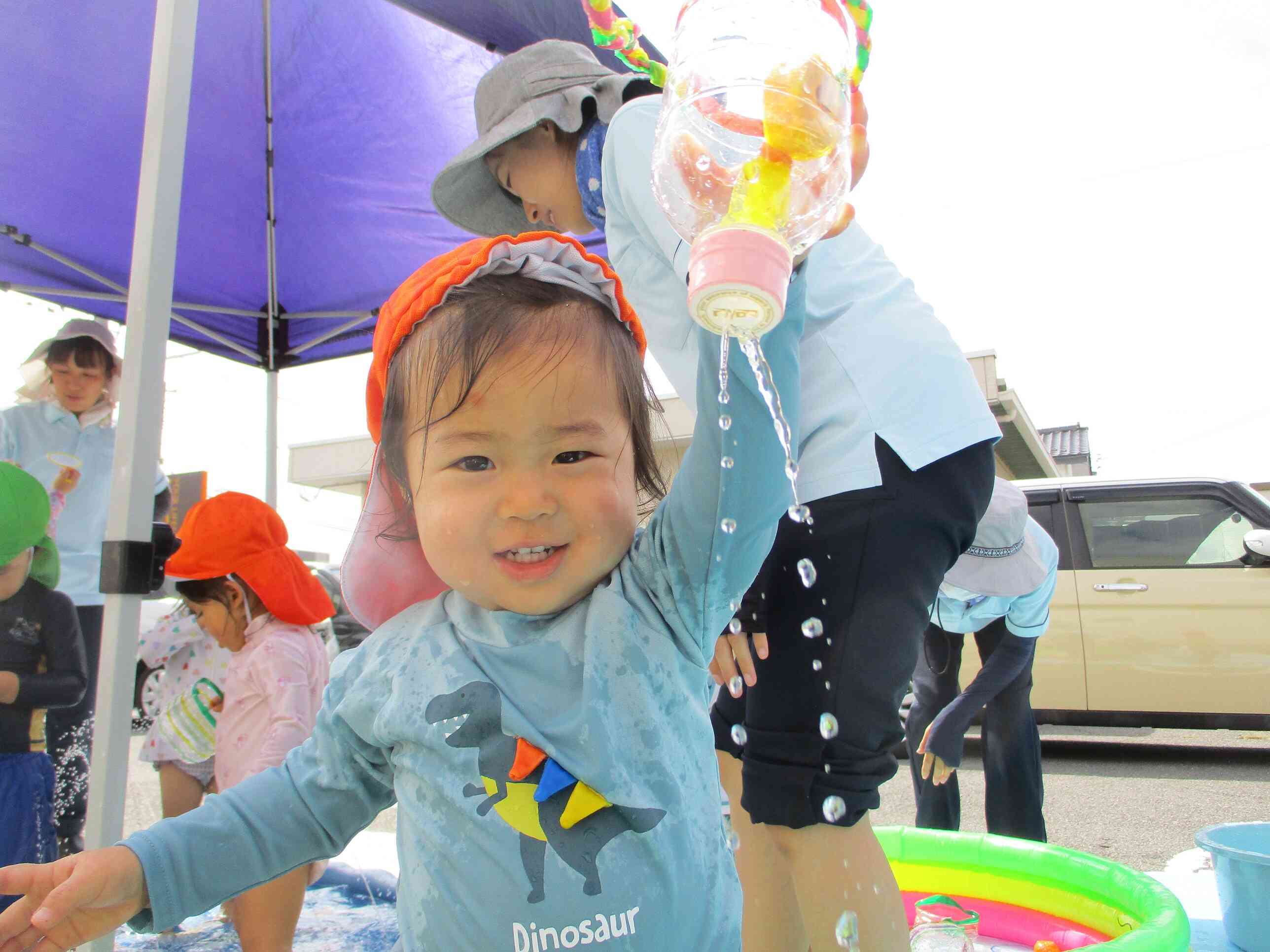 今年の夏は、これで水遊びは終わり