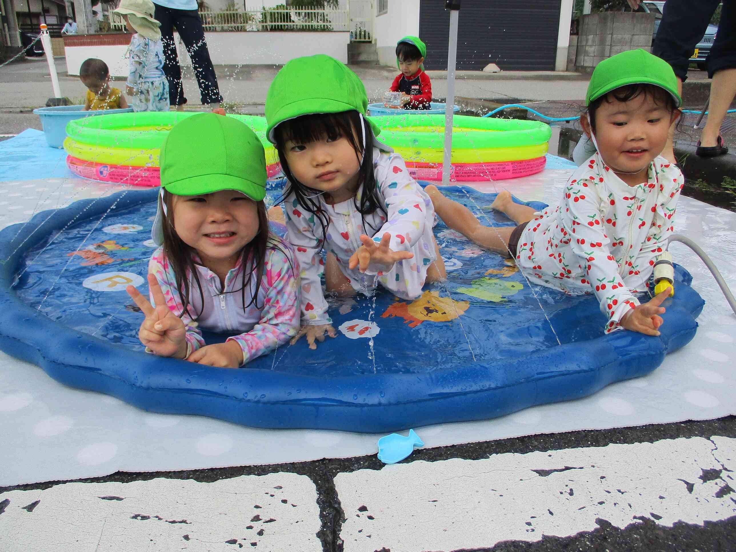 今年は水遊びもたくさん楽しみました♪