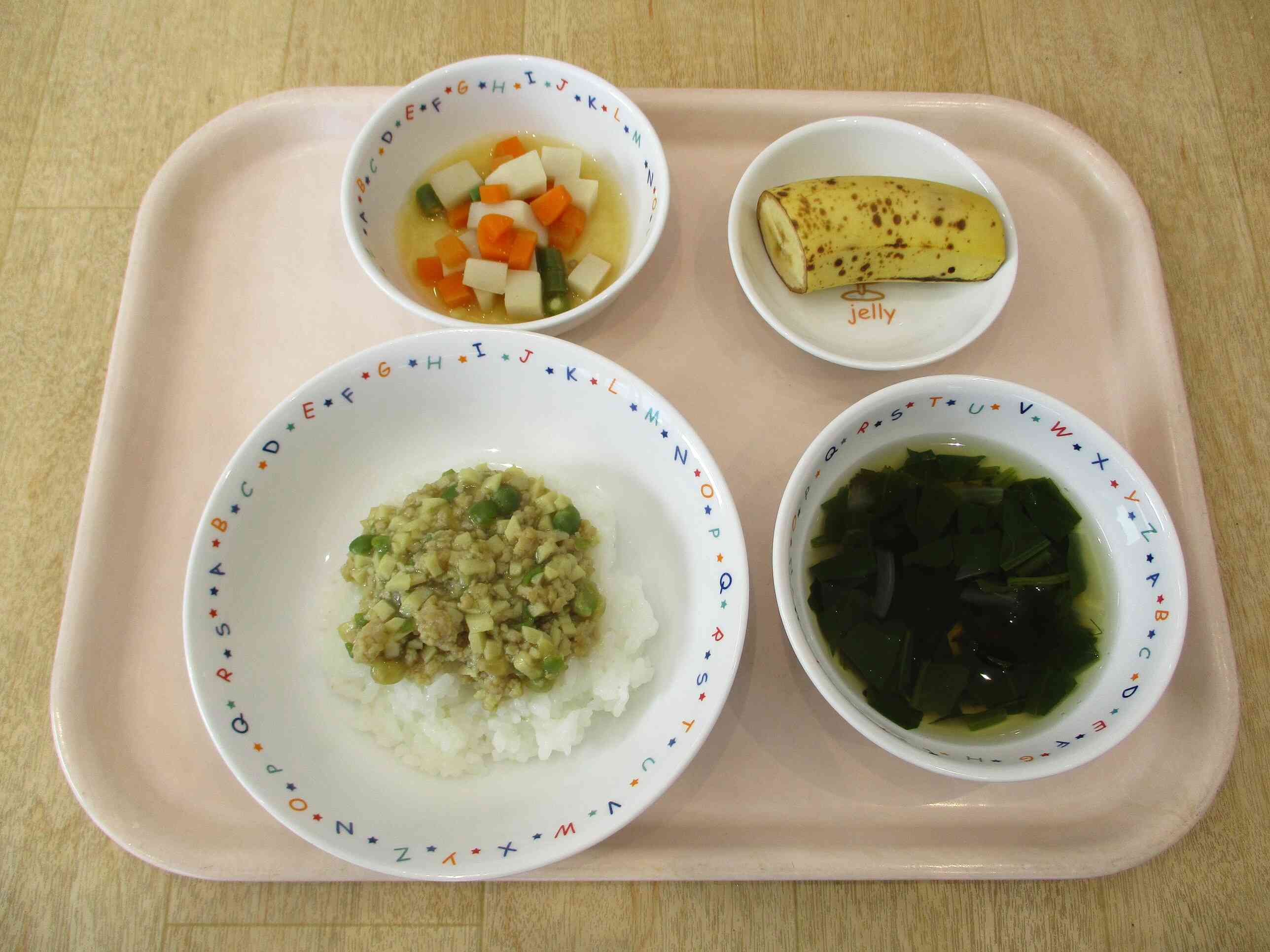 10月12日(土)  給食　幼児食