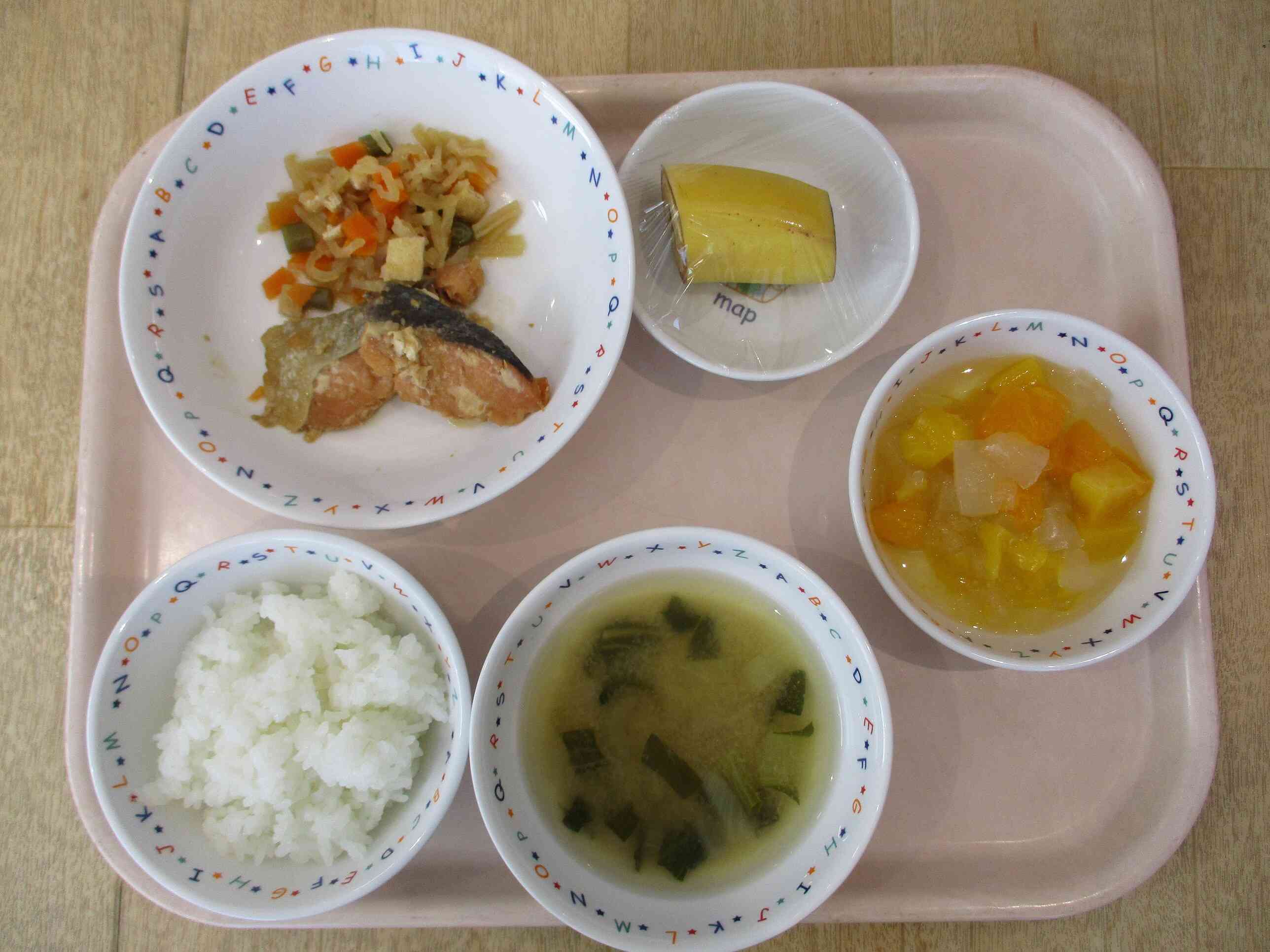 10月17日(木)給食　幼児食