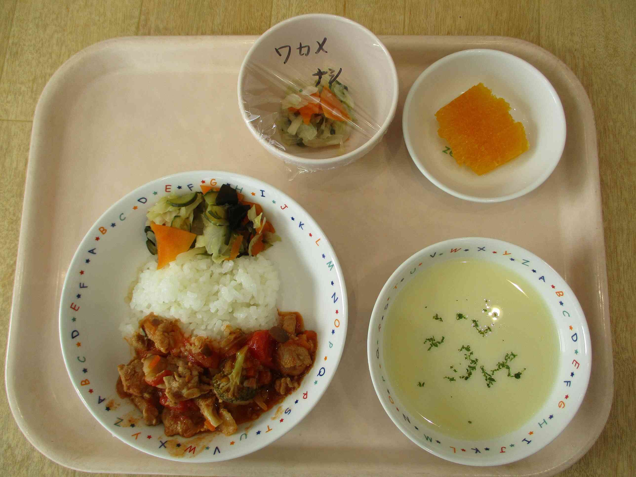 11月18日(月)の給食幼児食