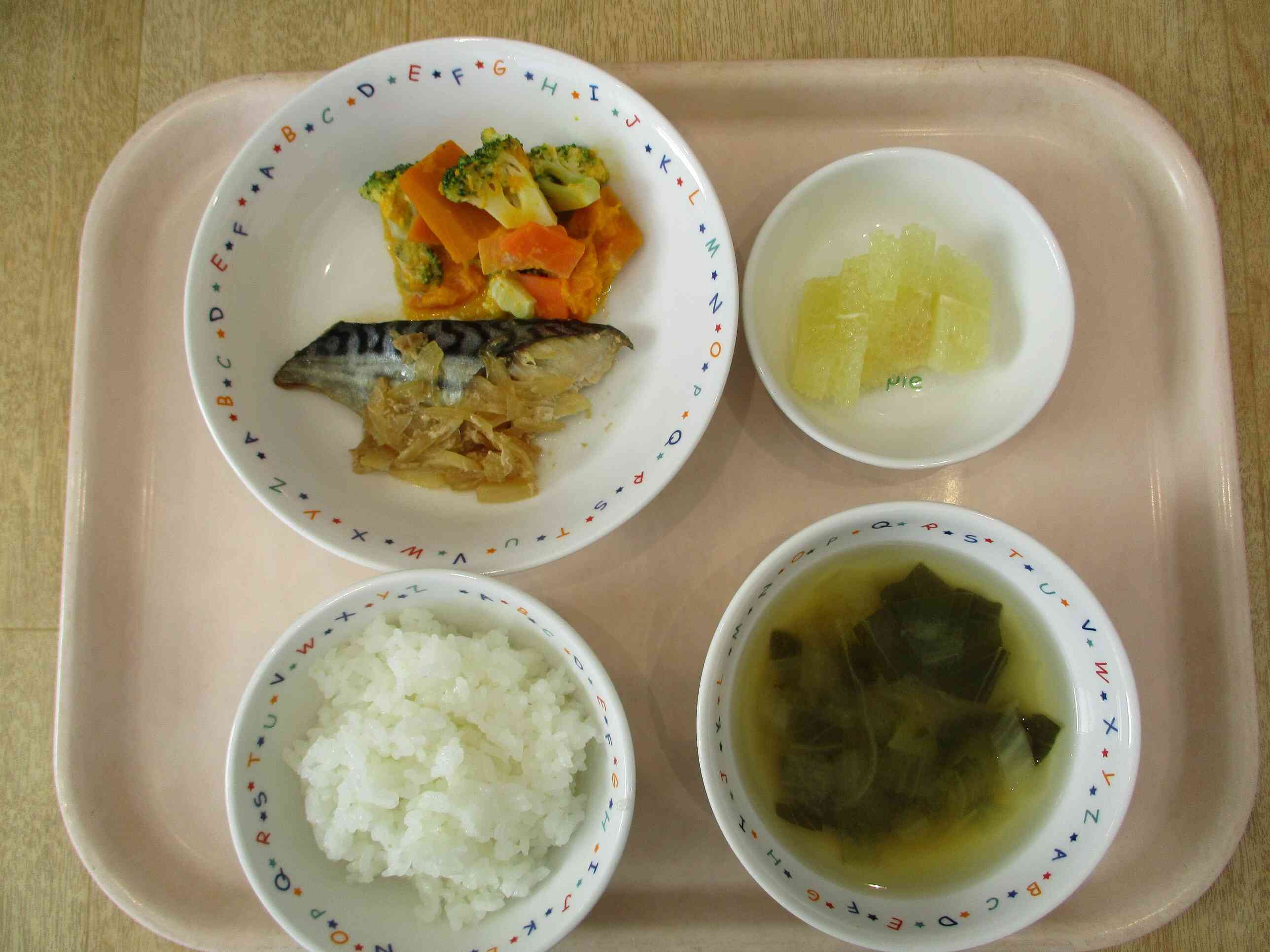 11月28日(木)の給食　幼児食