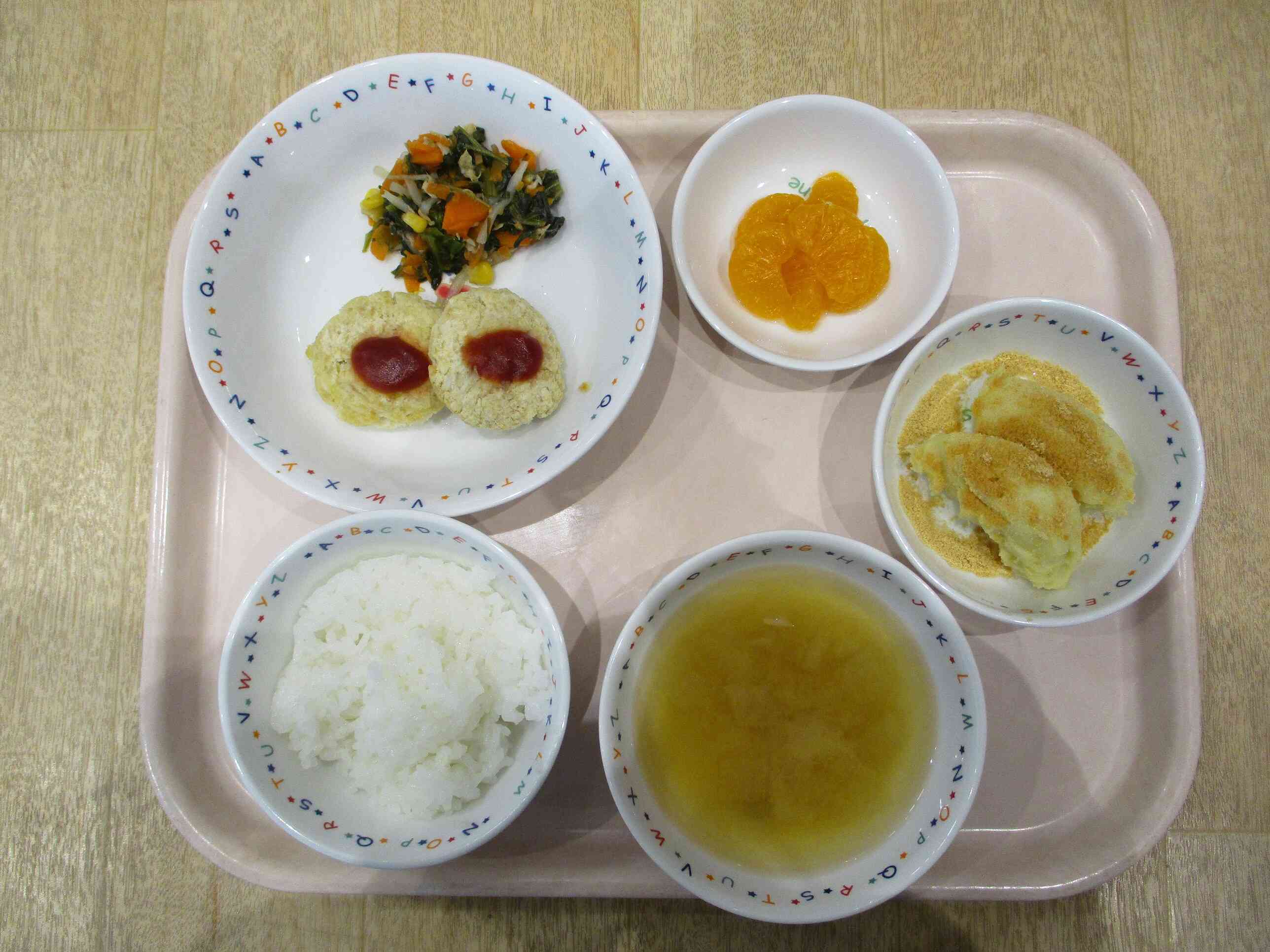 12月7日(土)の給食　幼児食