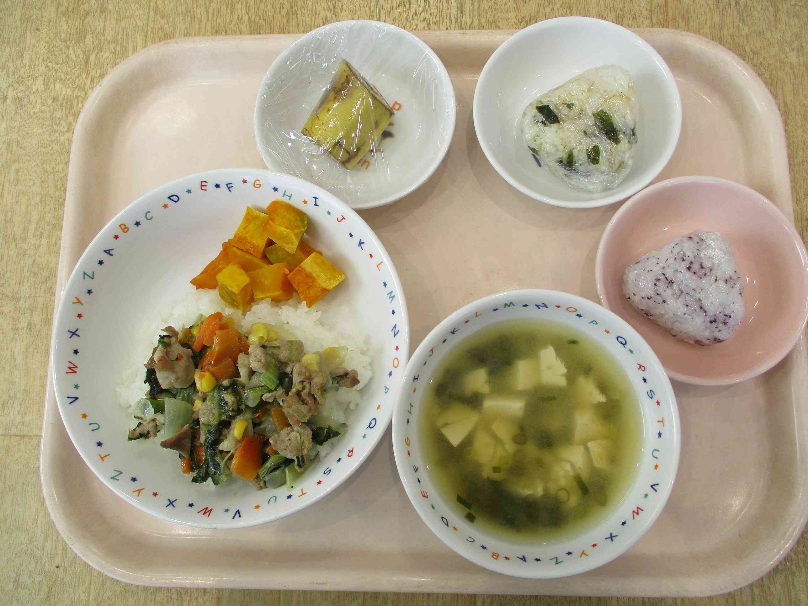 1月24日(金)の給食　幼児食