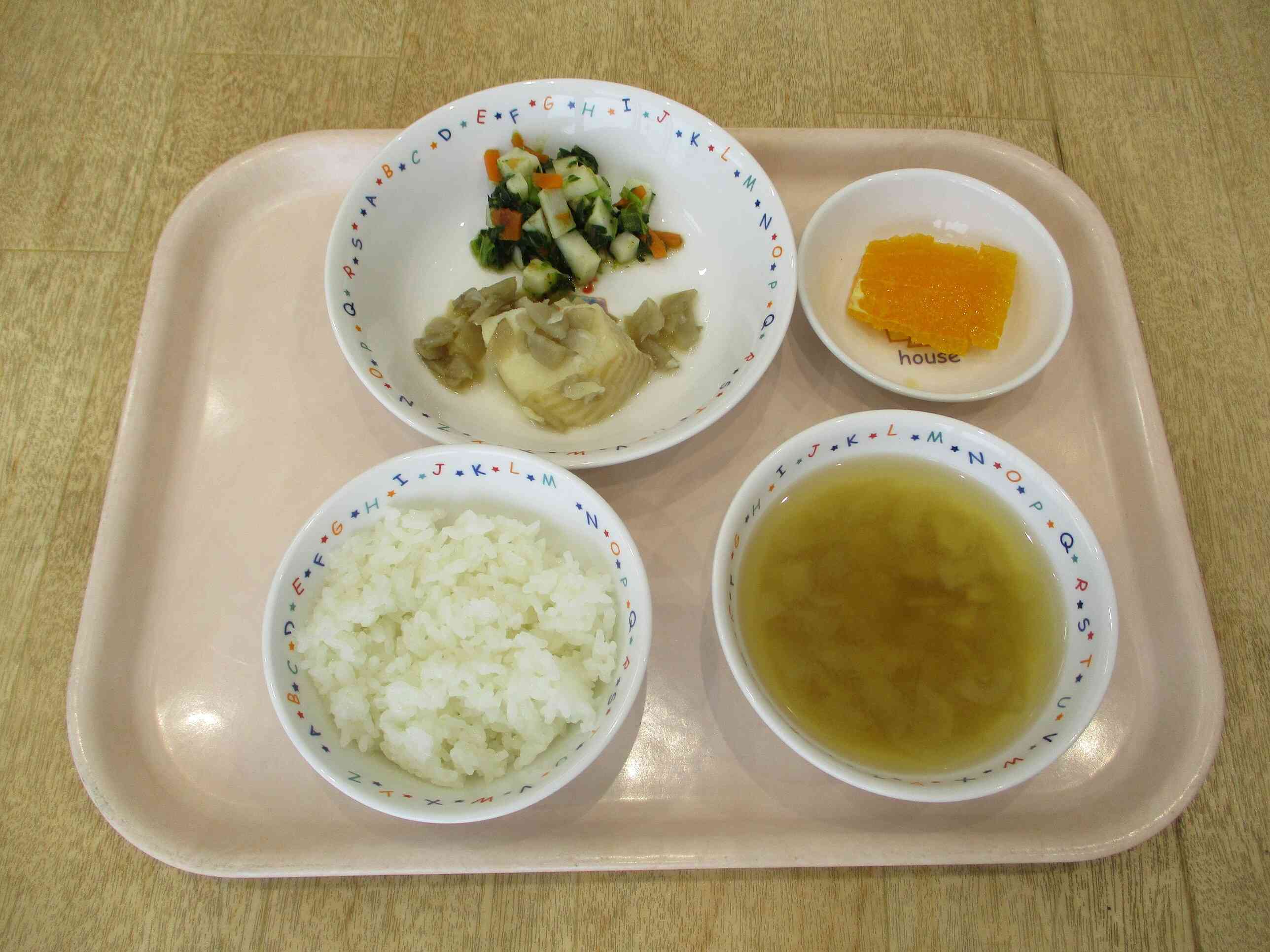 2月3日(月)の給食　離乳食(完了食)