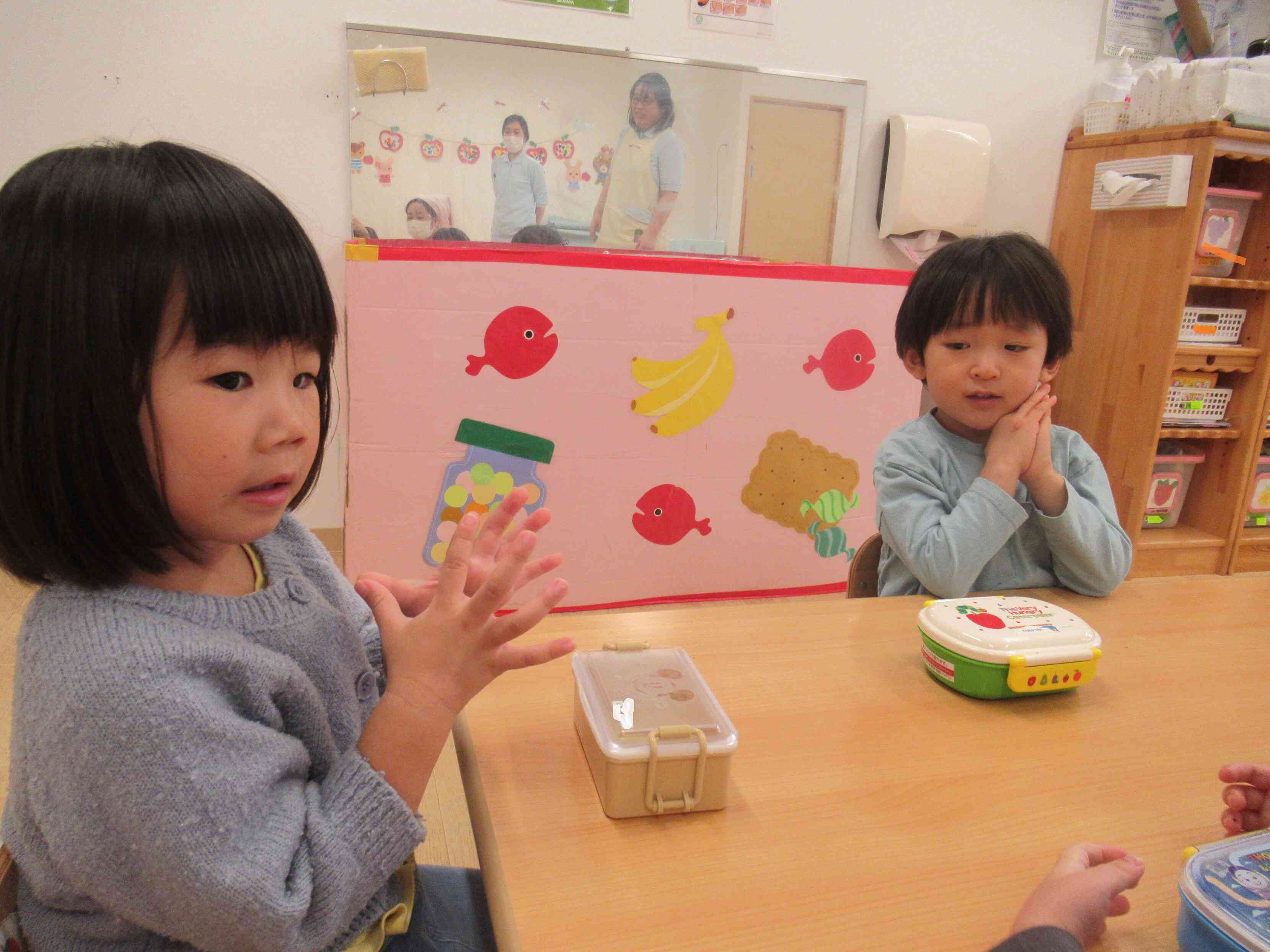 「ごちそうさまでした！」食べ物への感謝の気持ちも大切に育てていきたいです。