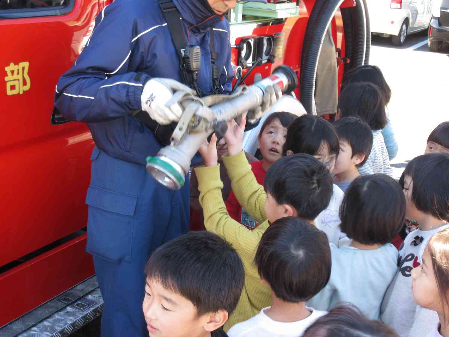 消防士さんのお仕事道具♪