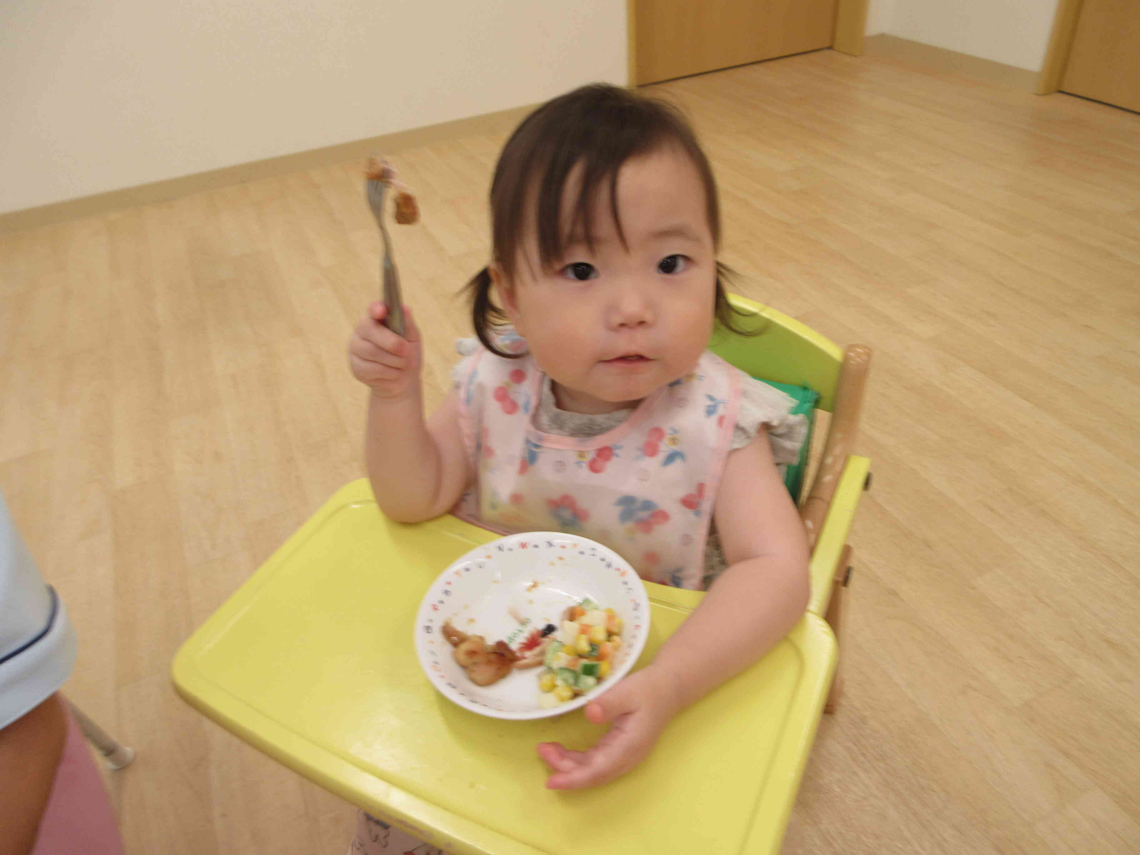 大好きな給食の時間