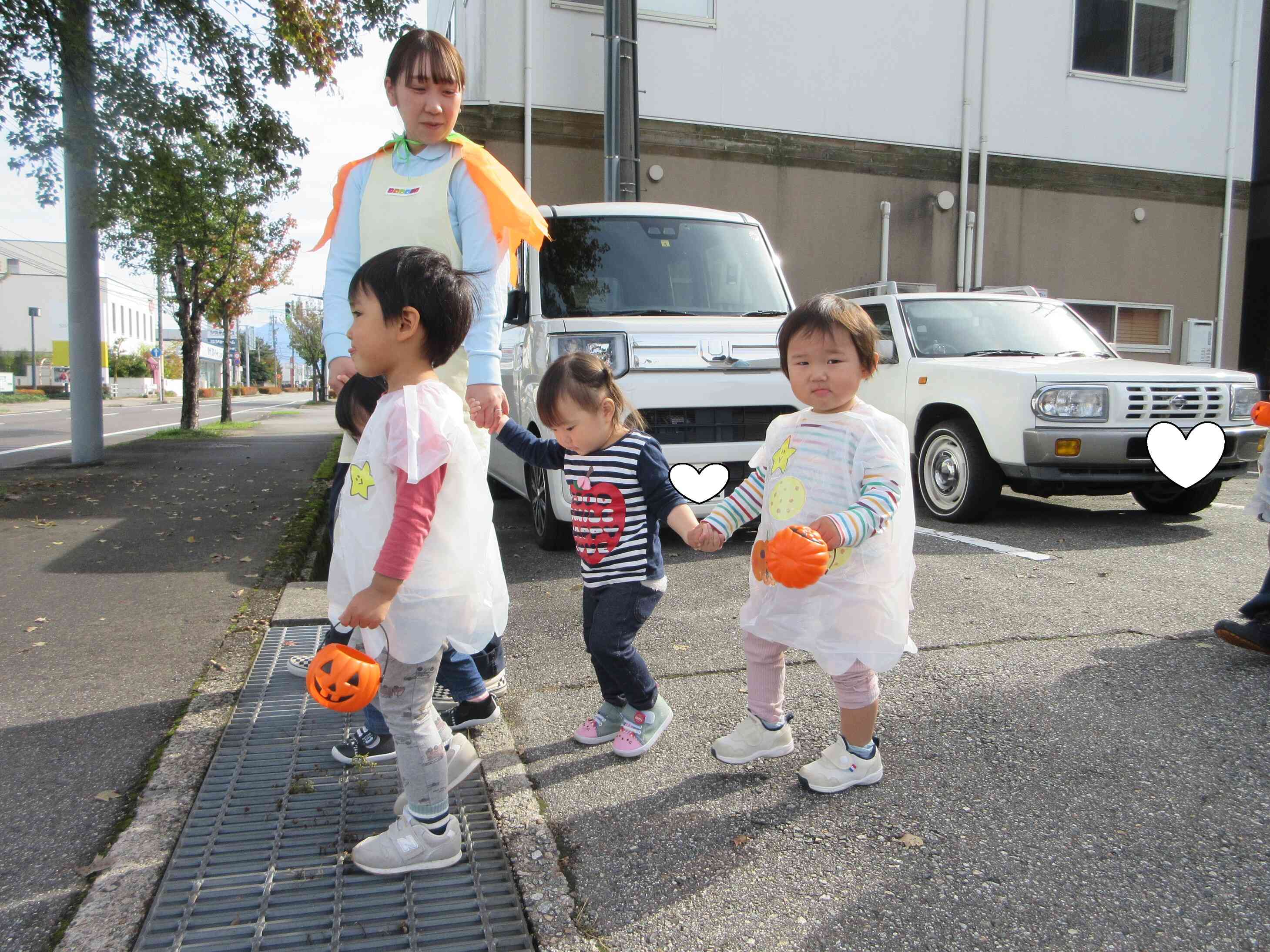 ハロウィン散歩に行ってきます～♪