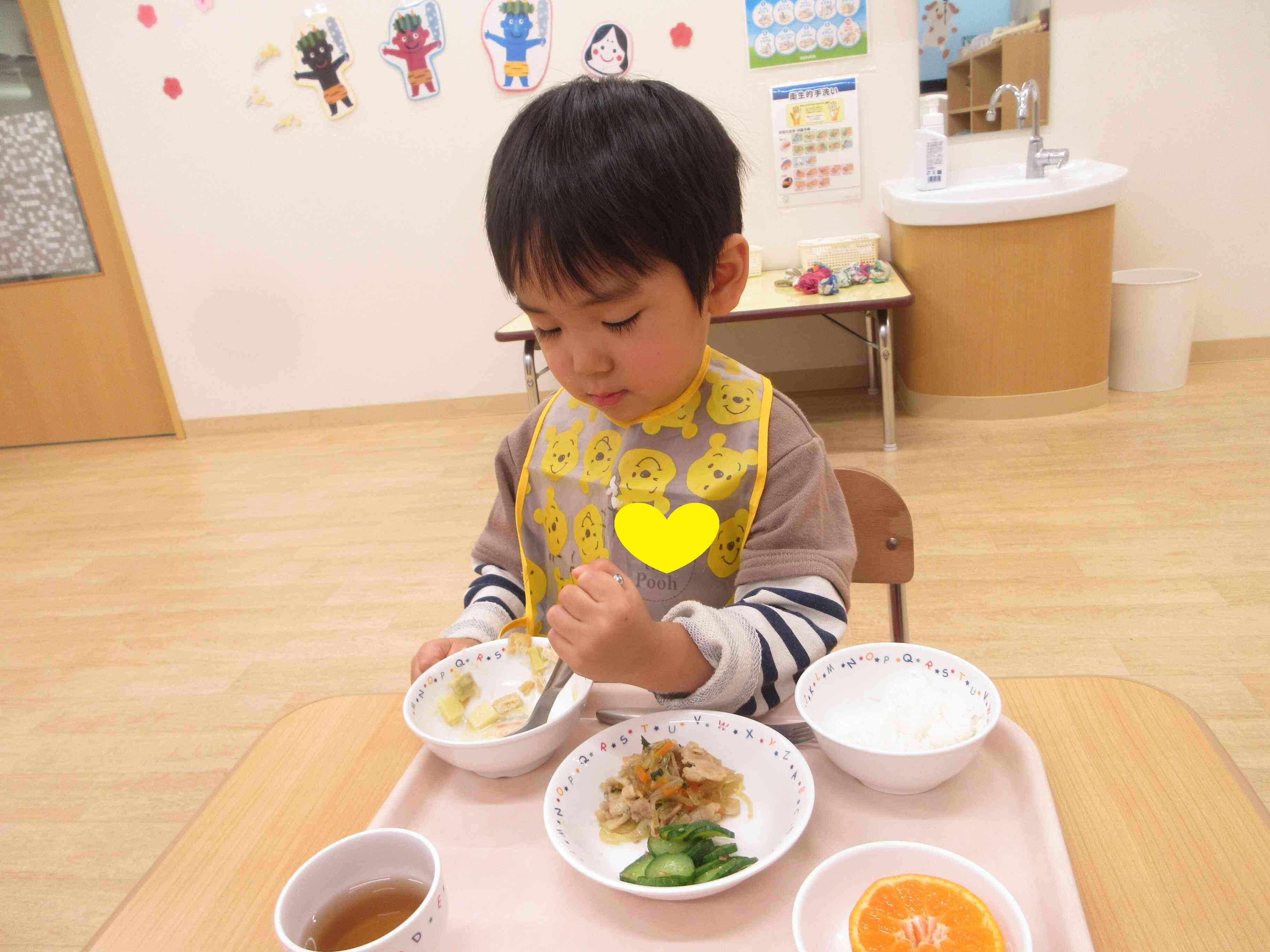 だいすきな給食の時間