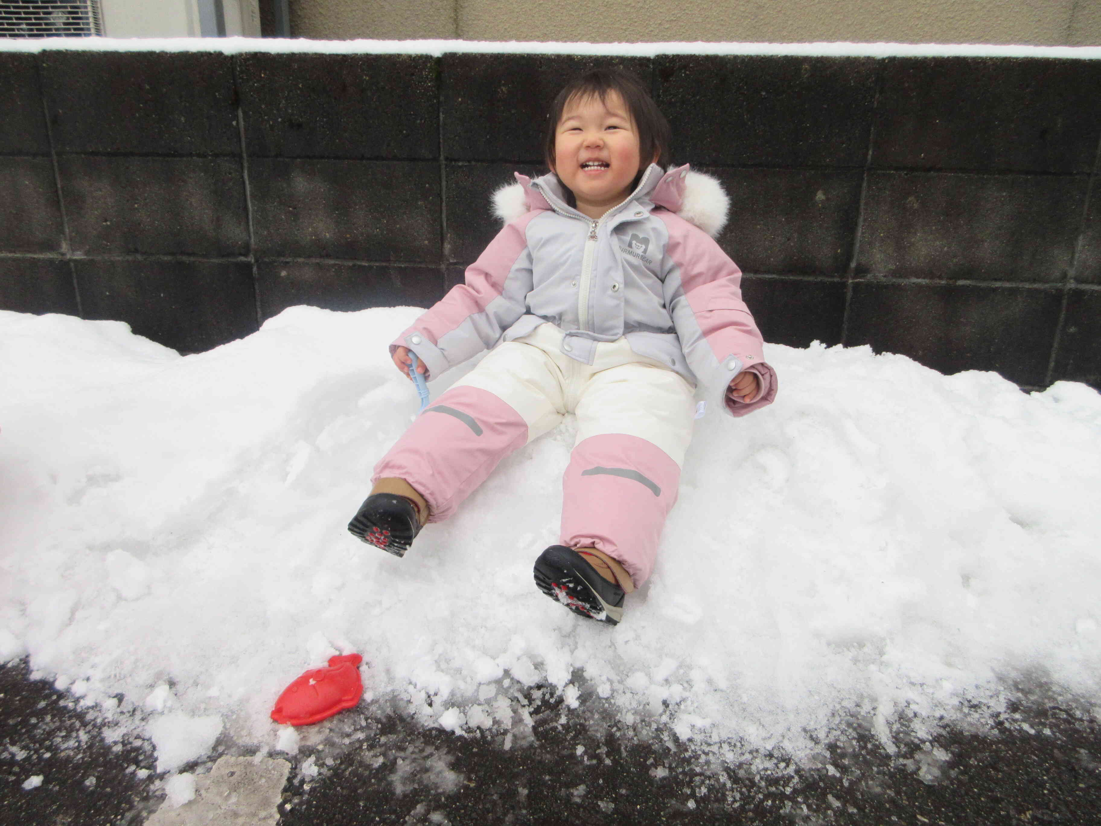 雪山楽しい～♡