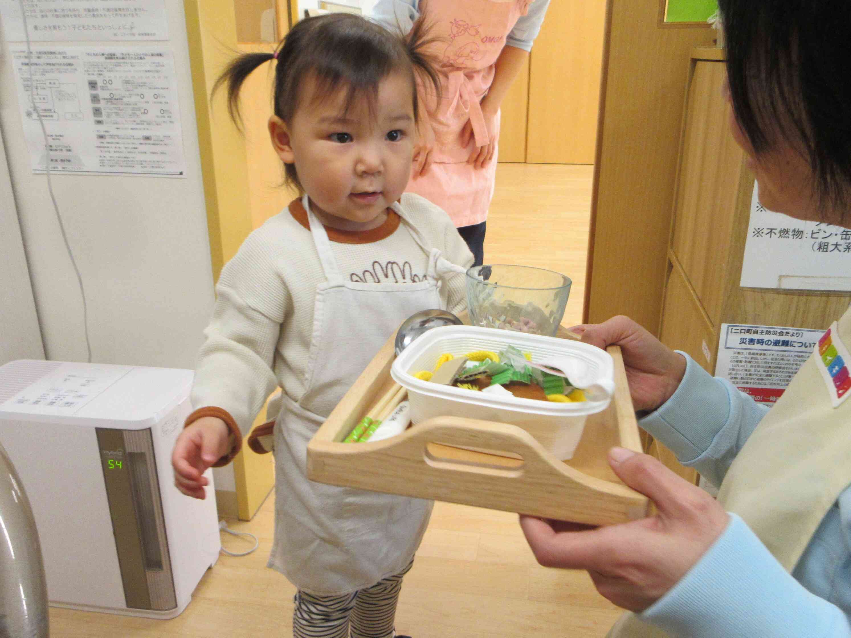 先生にも、出前をお届け♪