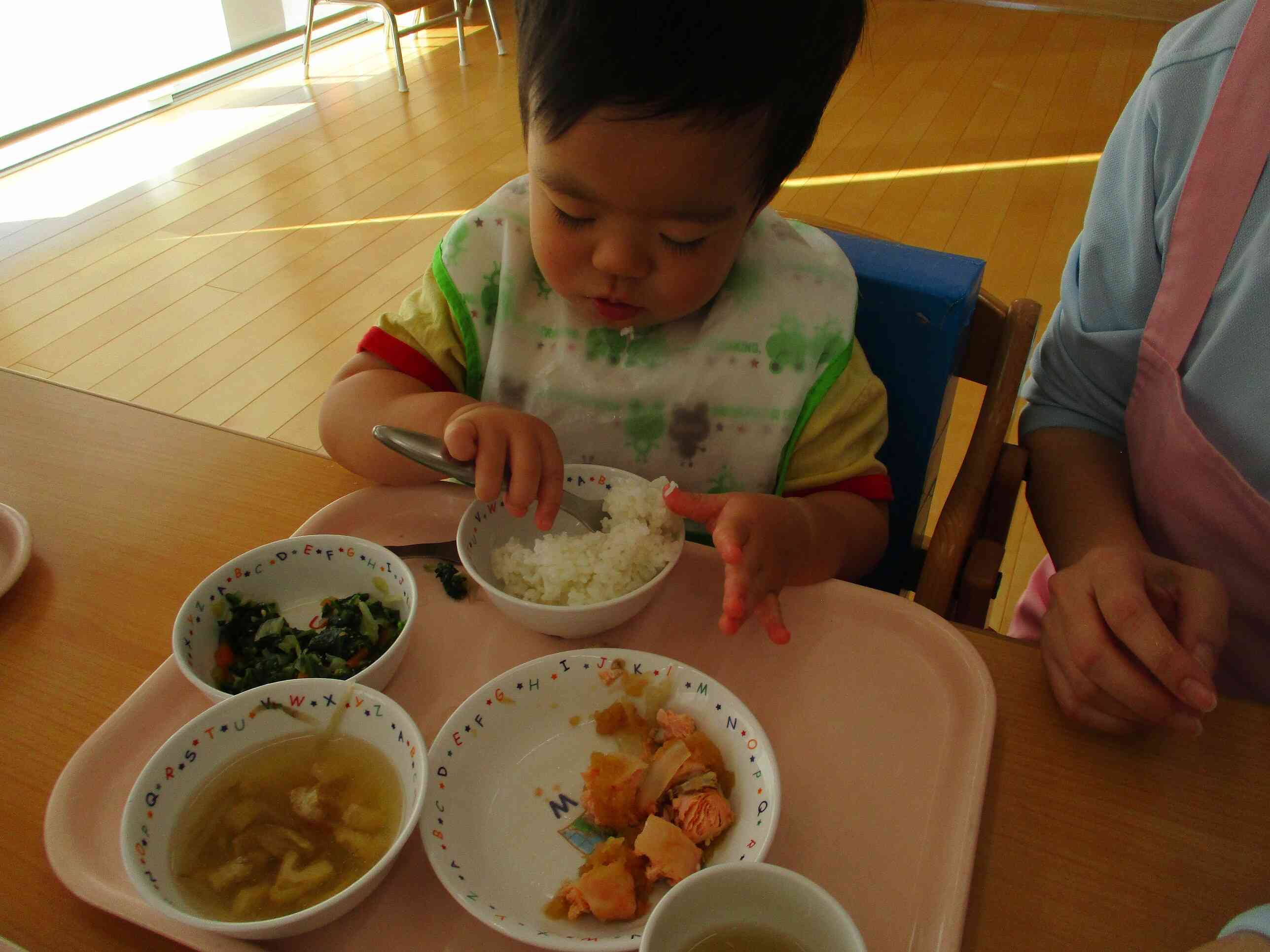 食事の様子