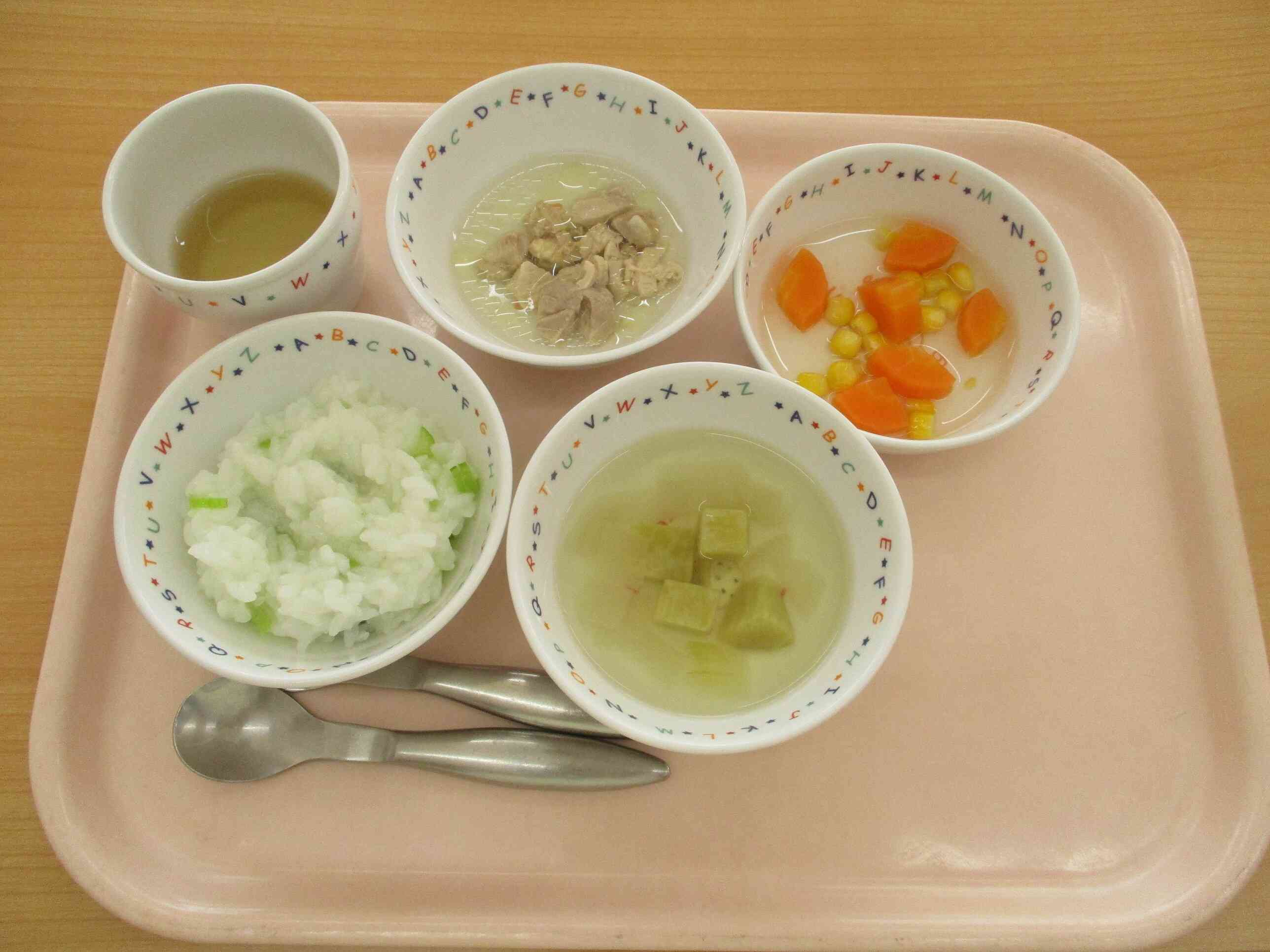 1月21日の給食（離乳食）