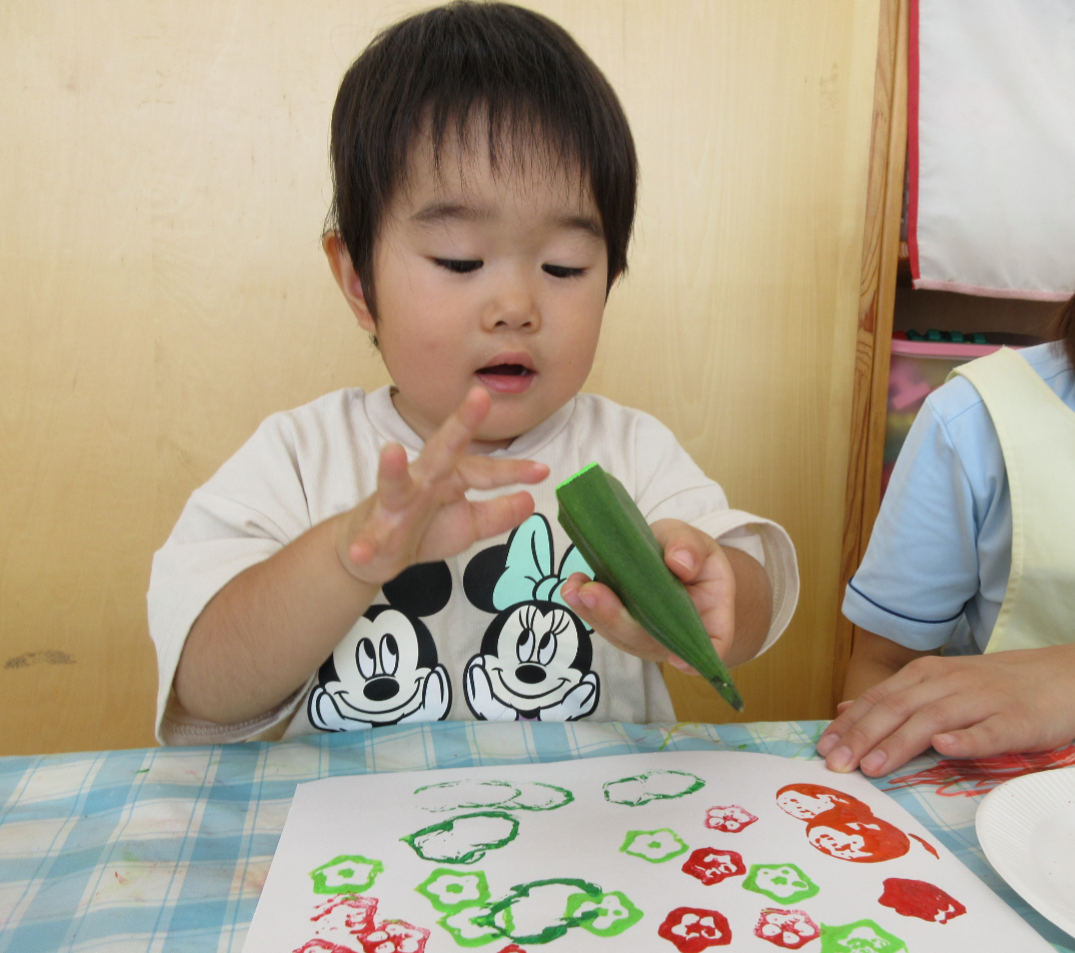 野菜の断面って…