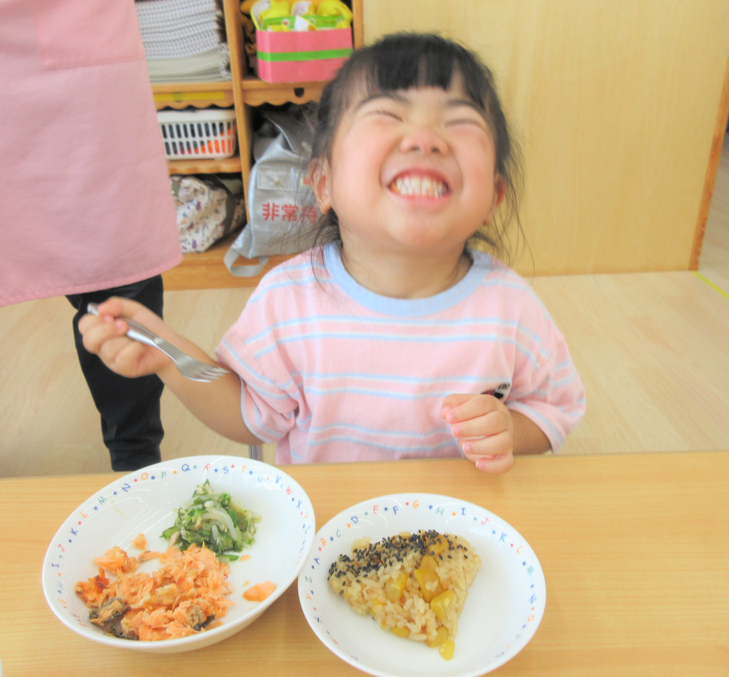 栗ご飯、最高！