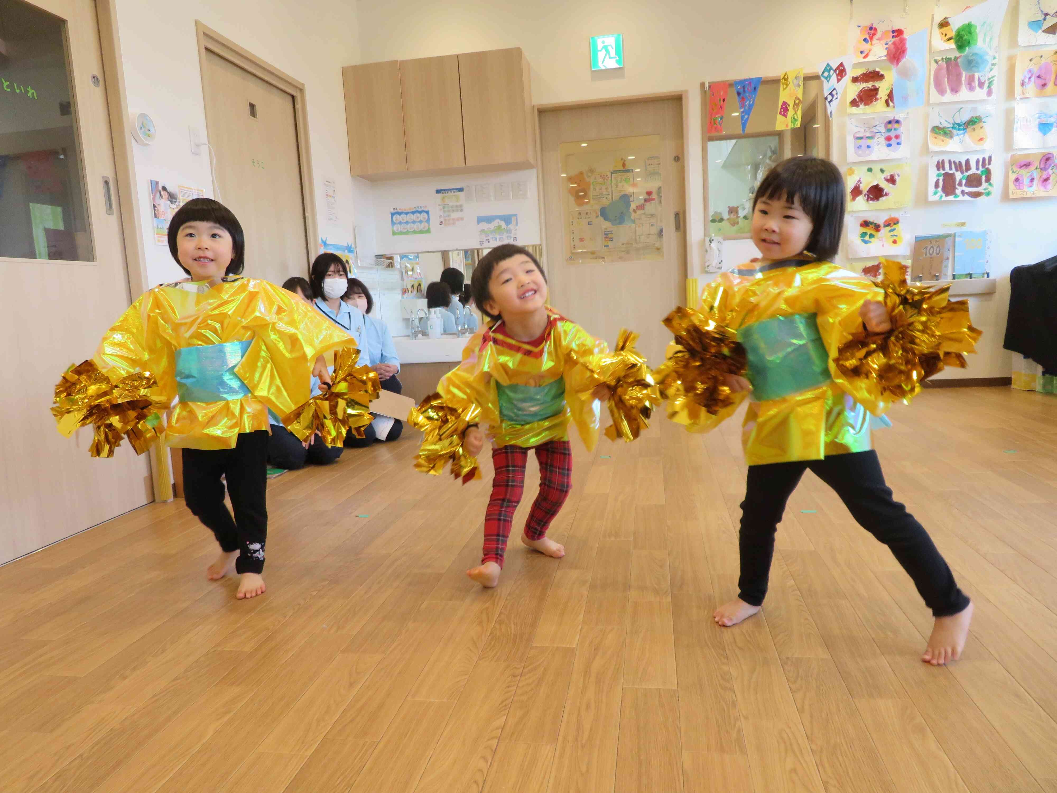 楽しく踊れたよ♪