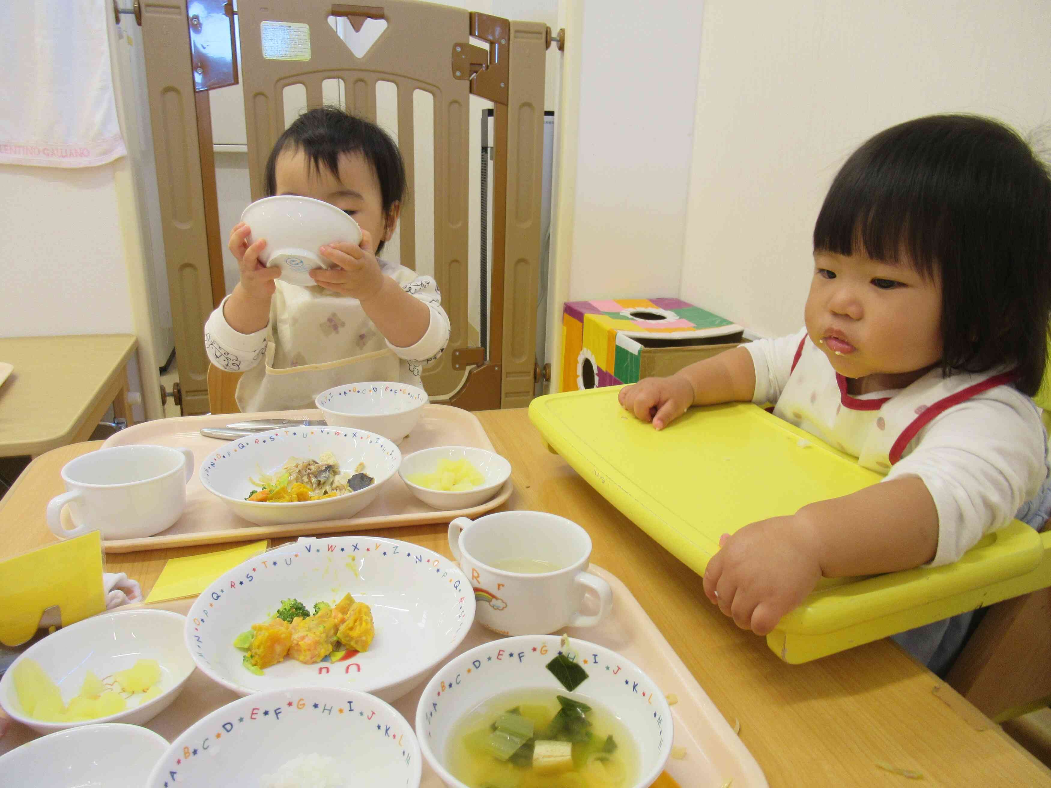 給食の様子☆