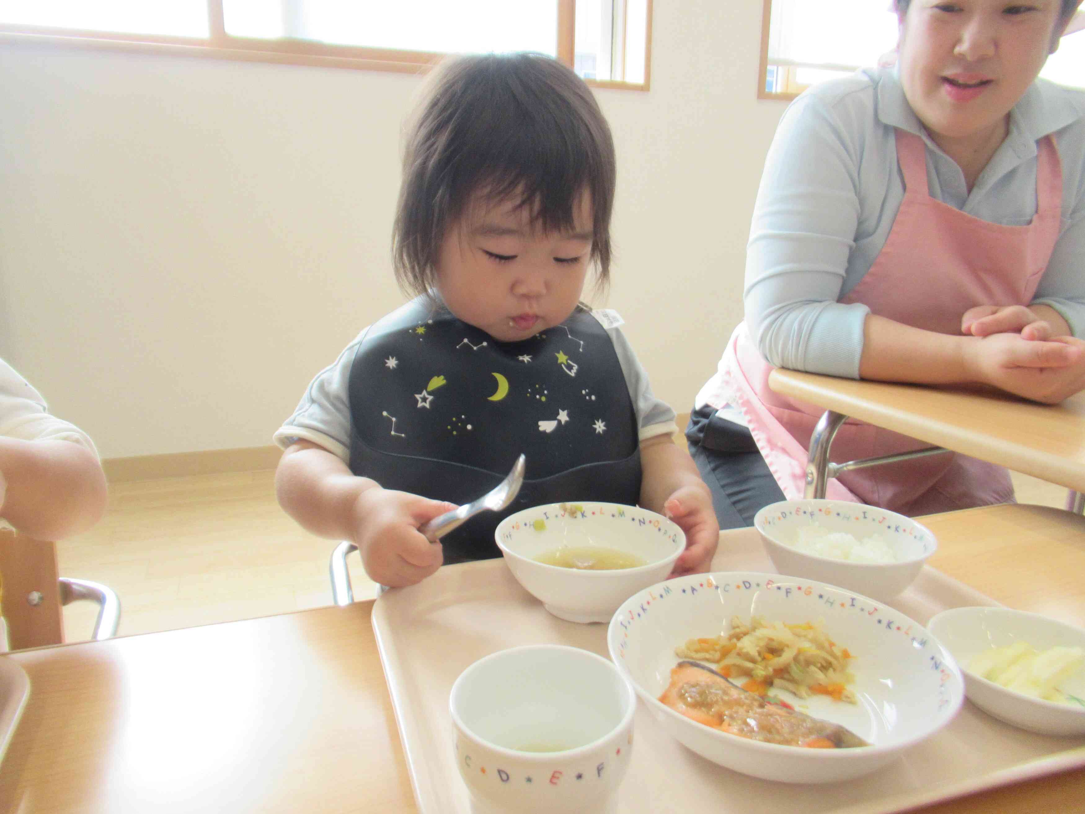 おいしい芋煮いただきま～す！