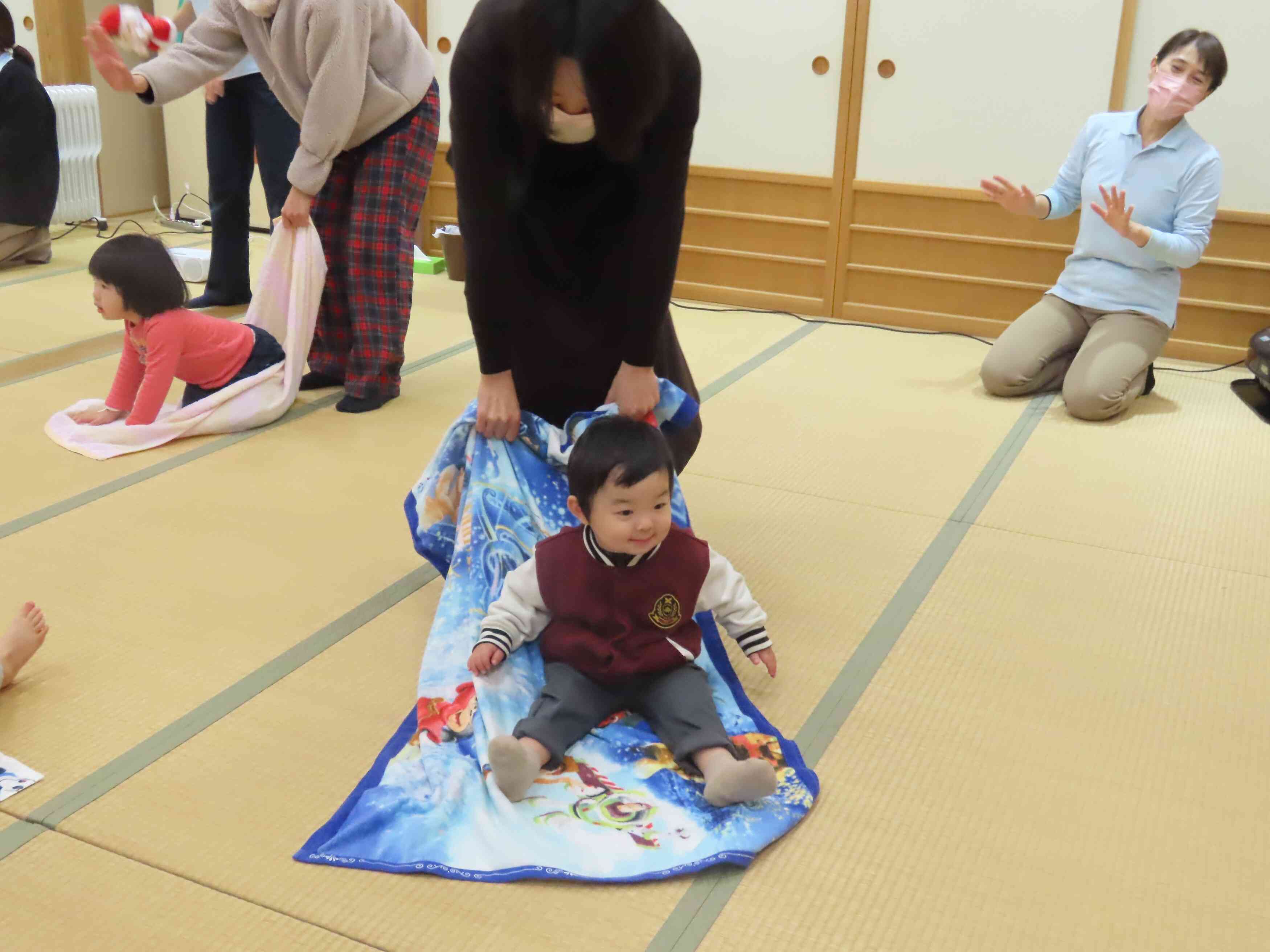 ぼくもサンタさんに変身だ～！