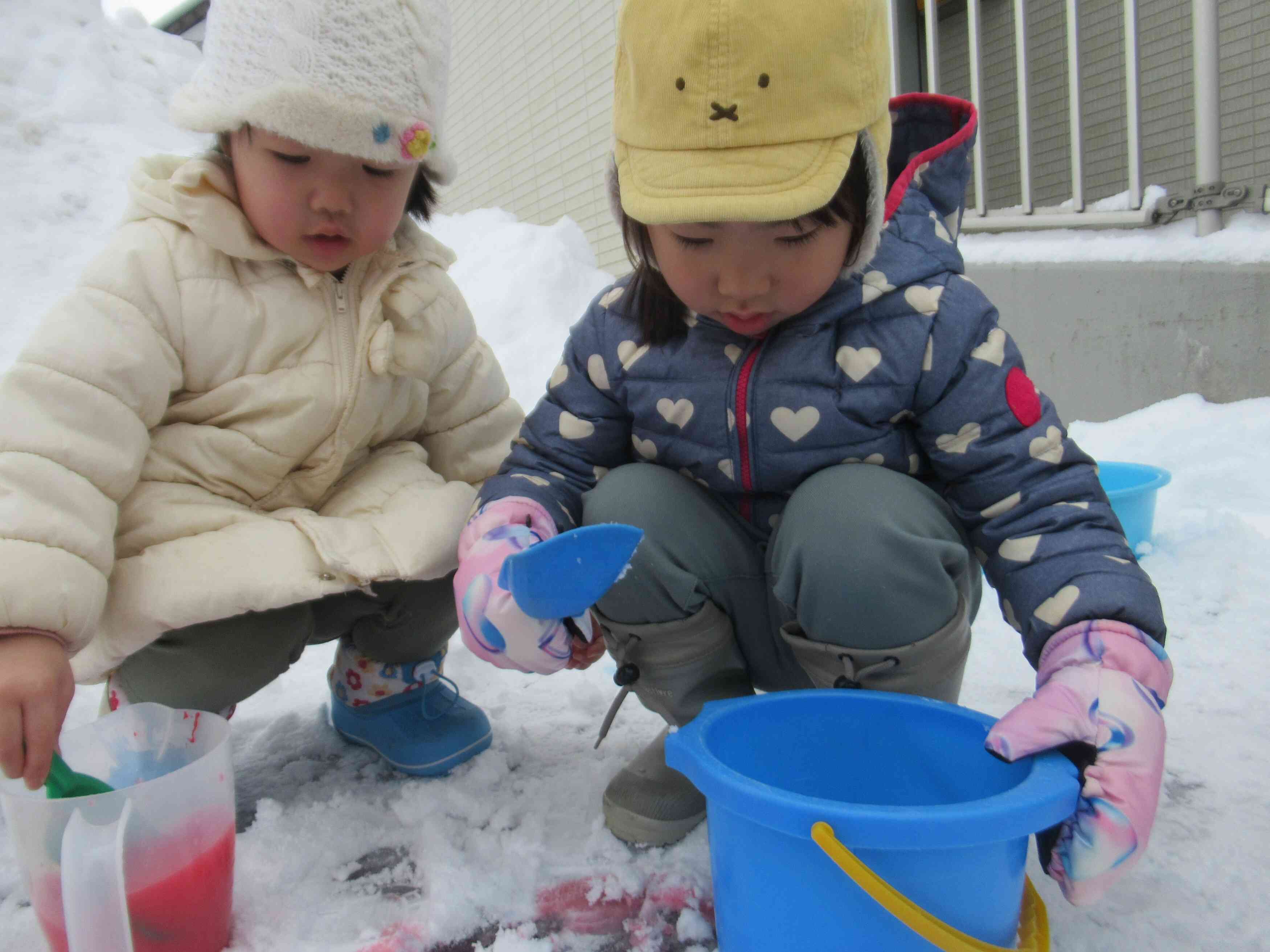 雪遊びへ出発！