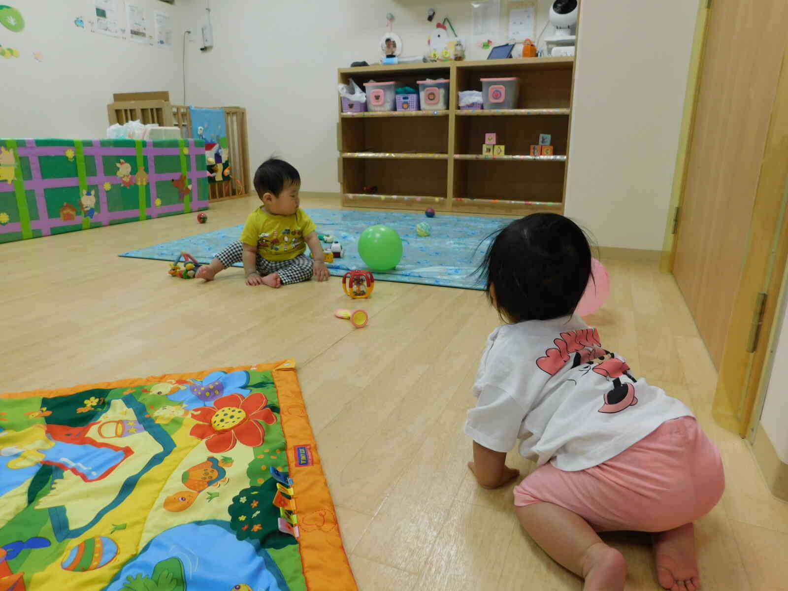 0歳児のお部屋です☆