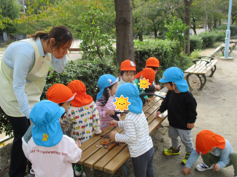 秋の公園へ行こう☆彡