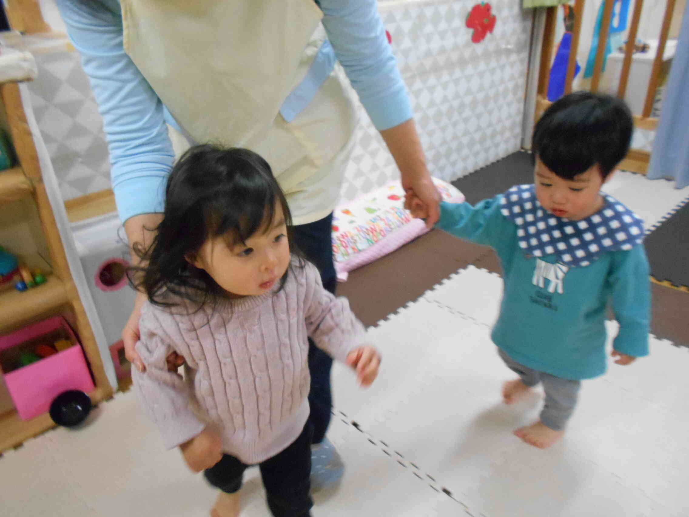 うさぎ組（0歳児）さんの様子