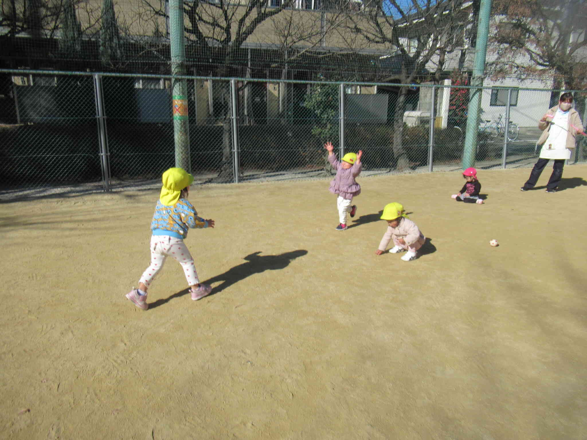 製作の前に公園で遊びました☆