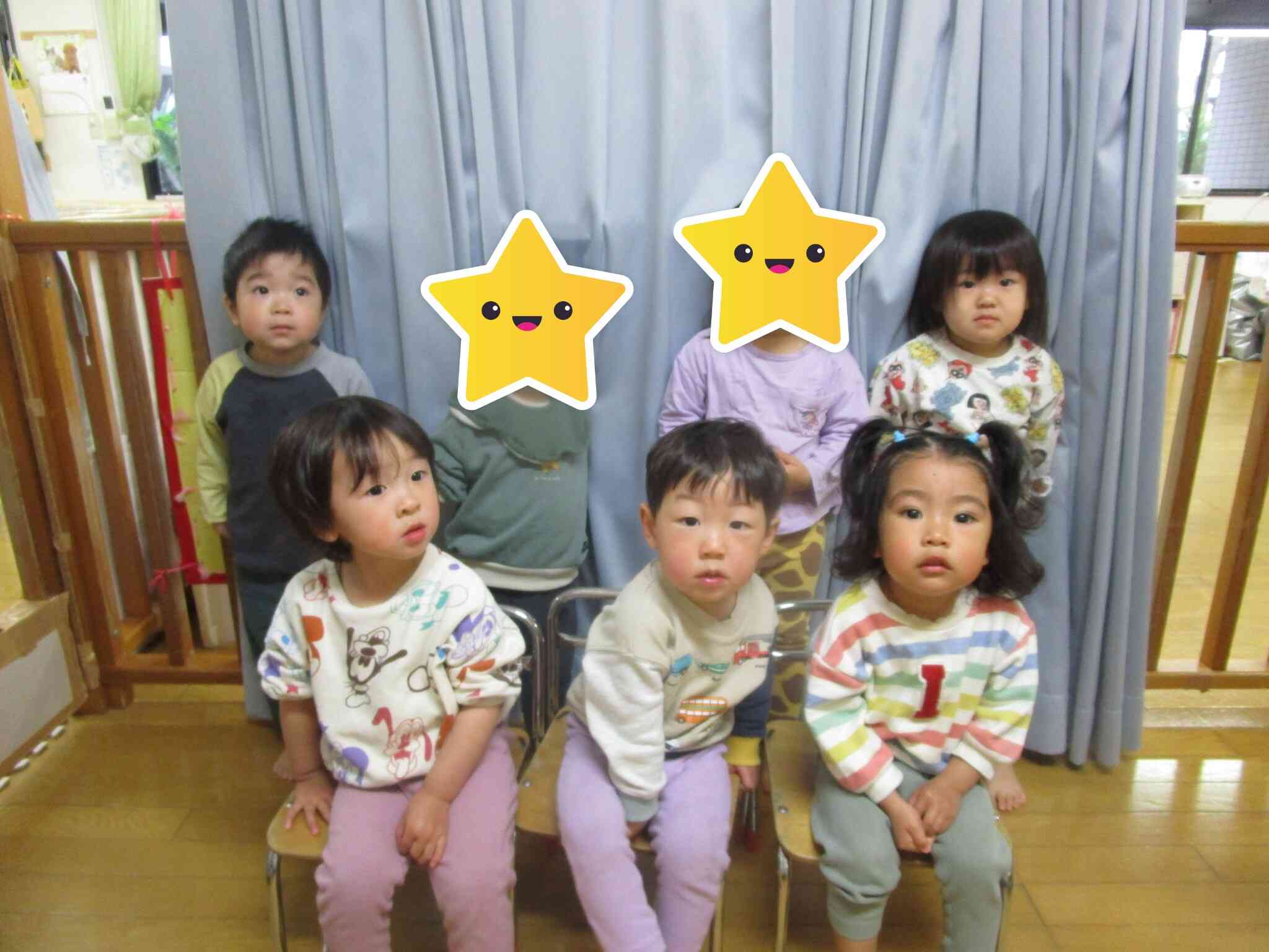 ぱんだ組（1歳児）全員集合！！