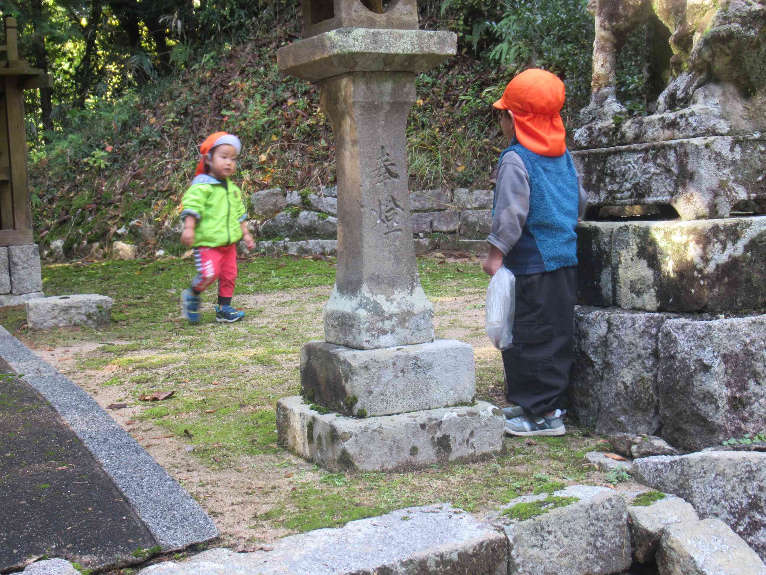 子安神社に到着しました。