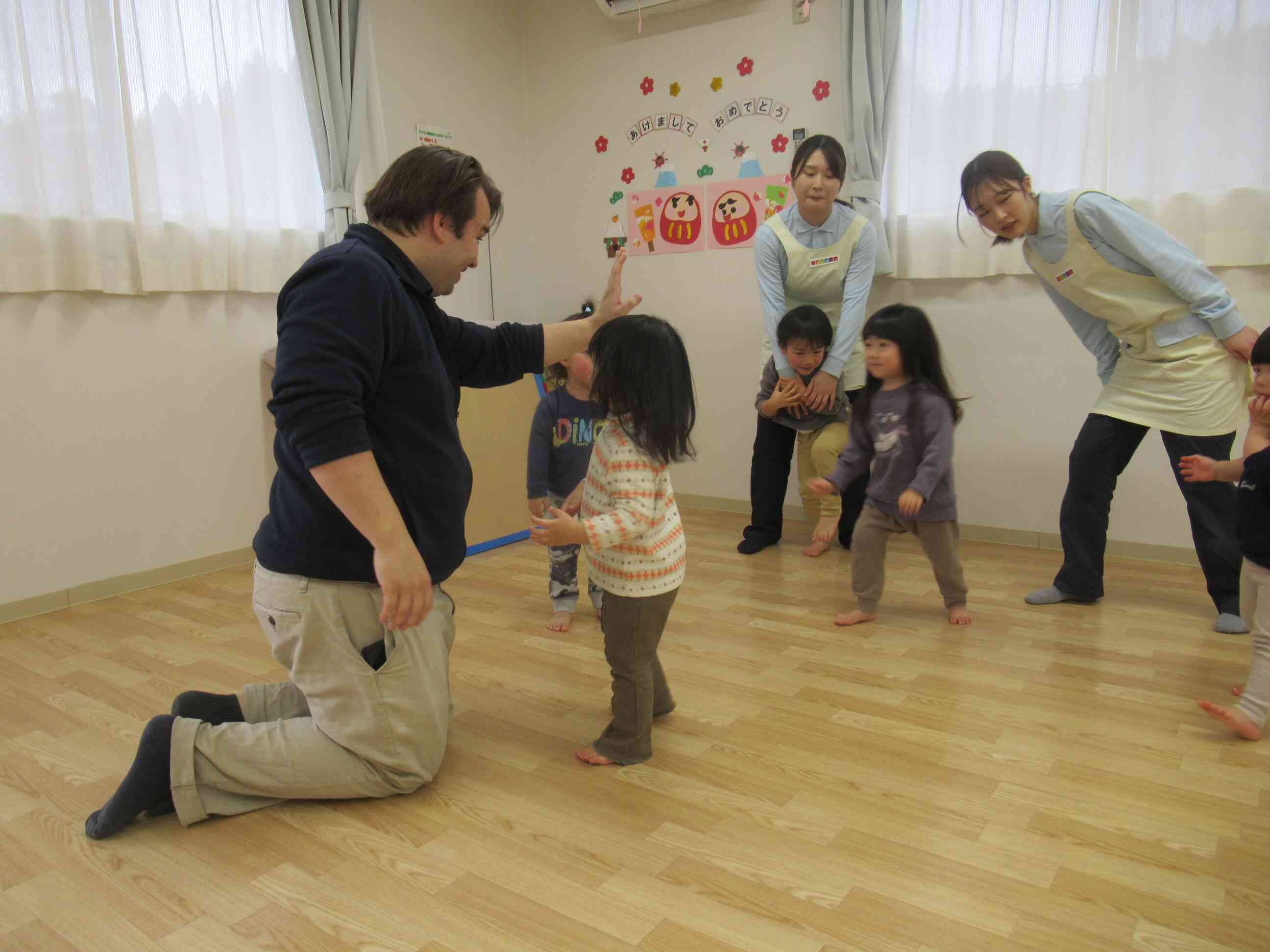 キャメロン先生また遊ぼう。