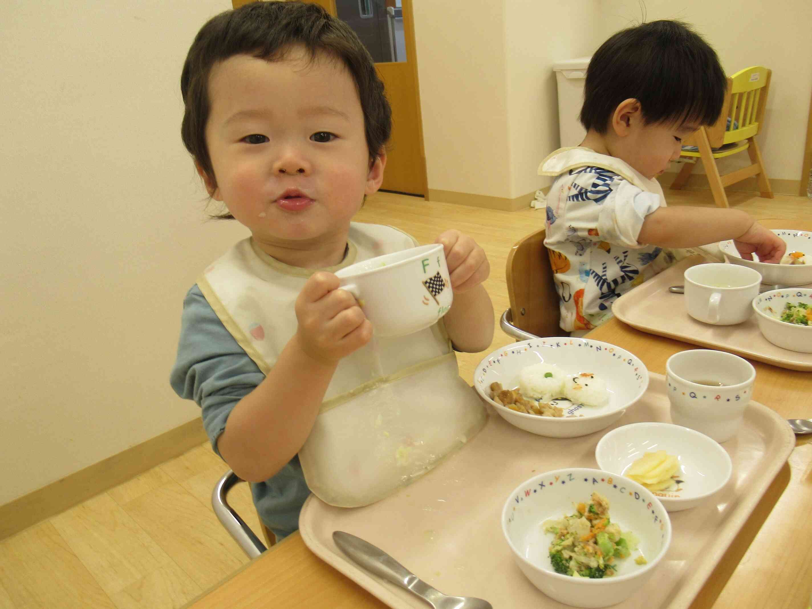 いっぱい食べちゃった！